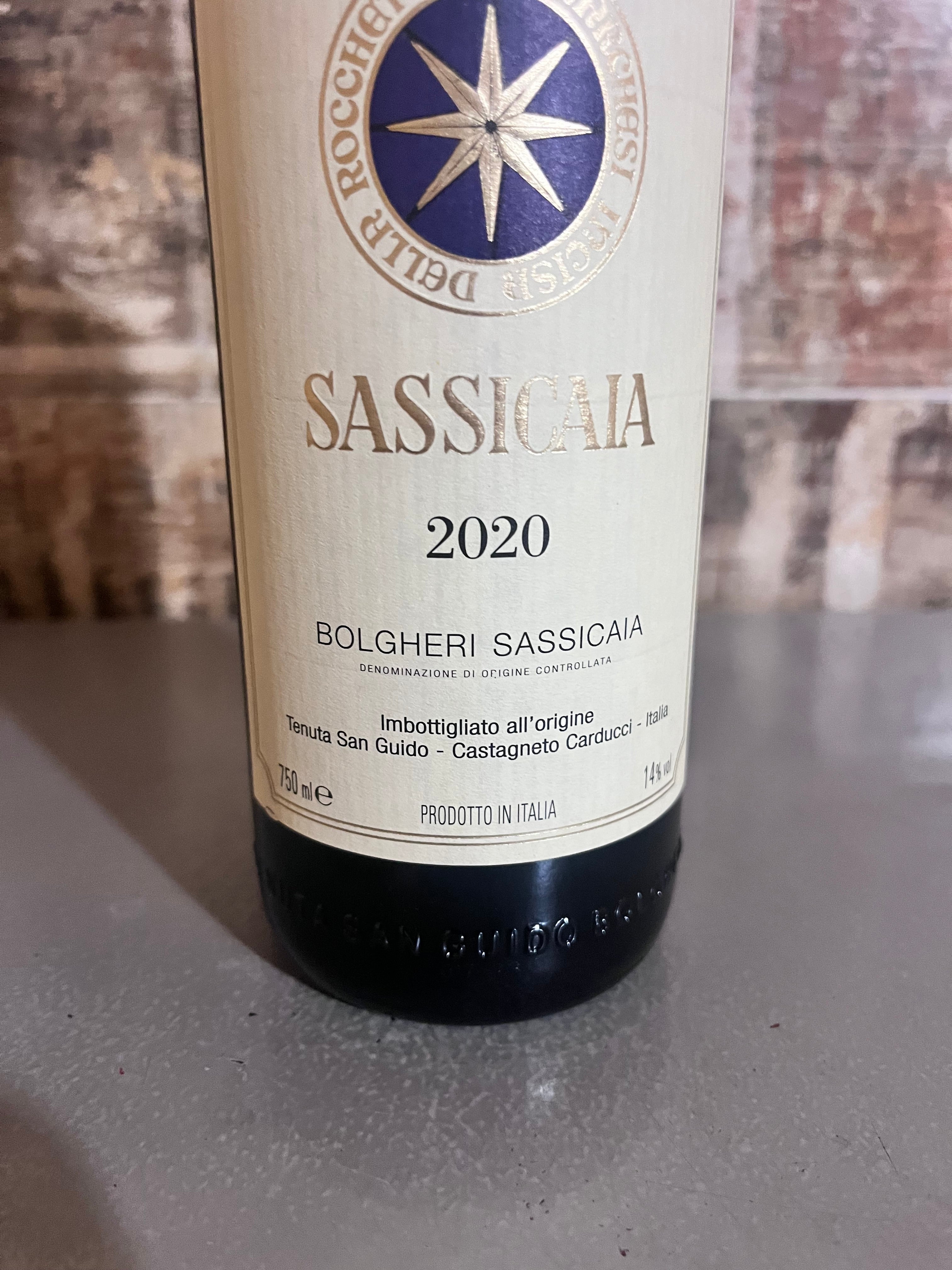 SASSICAIA 2020 TENUTA SAN GUIDO BOLGHERI