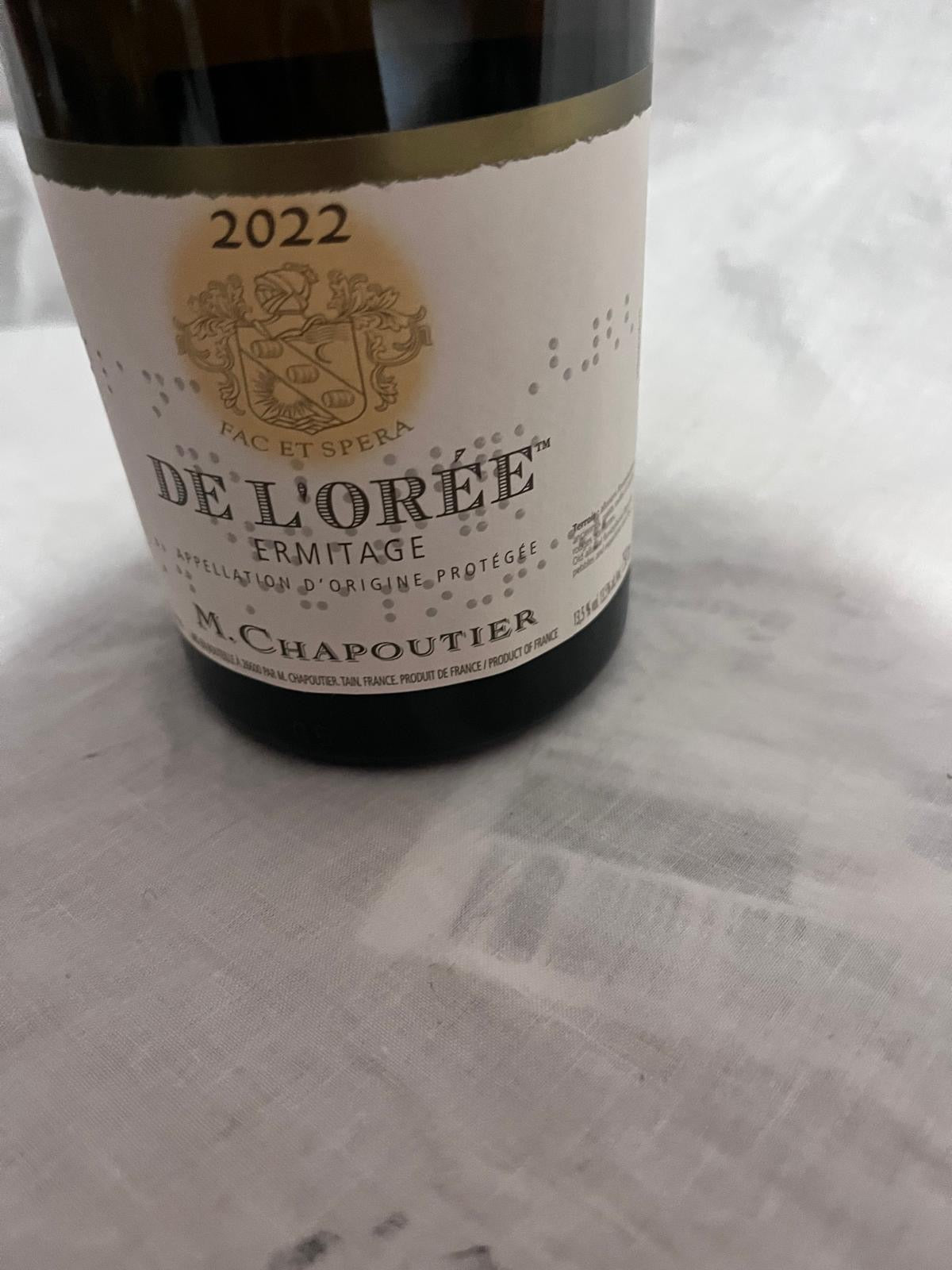 M. Chapoutier Ermitage De l'Orée Blanc 2022
