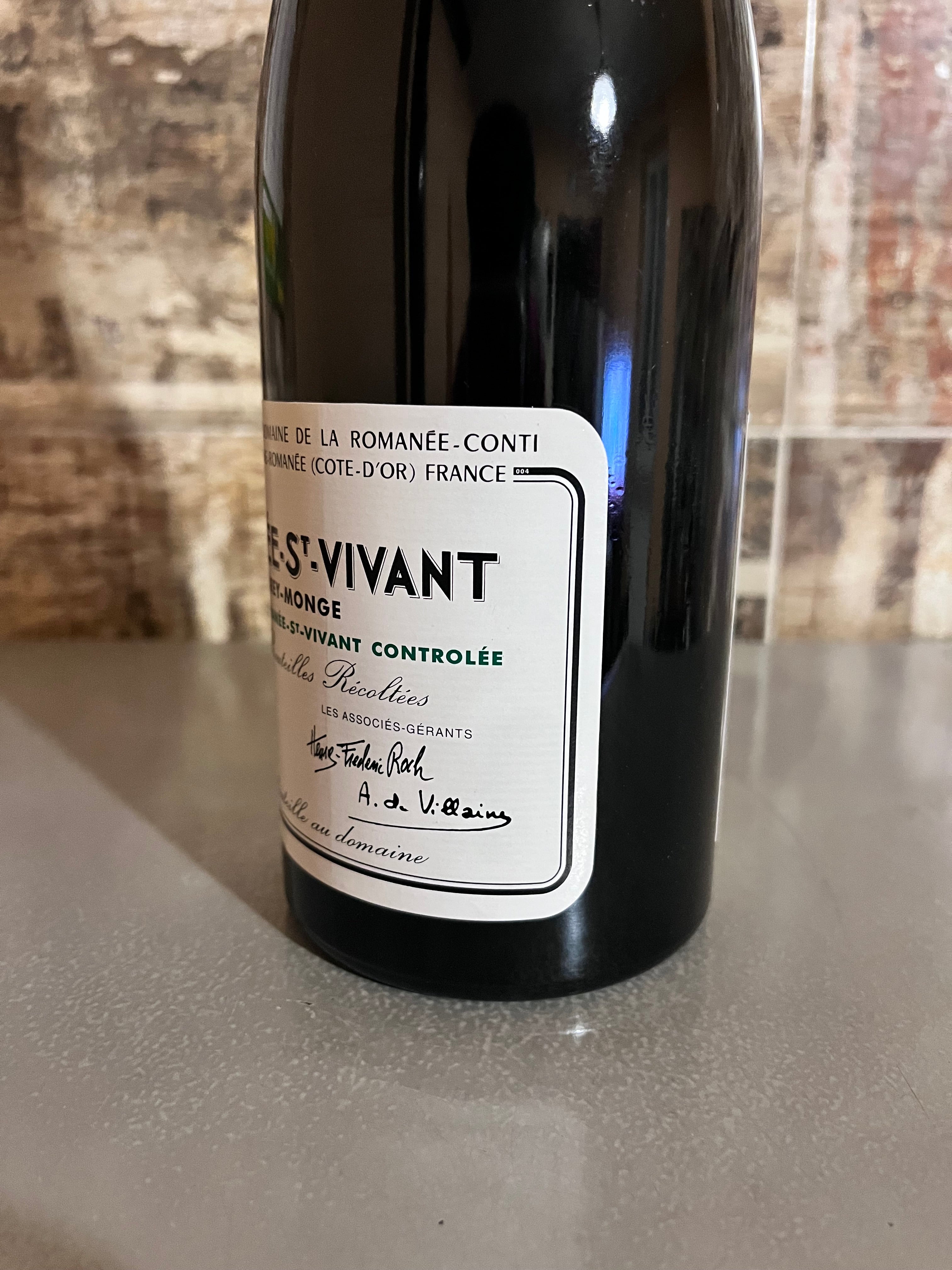 ROMANÉE CONTI ROMANÉE ST VIVANT 2016