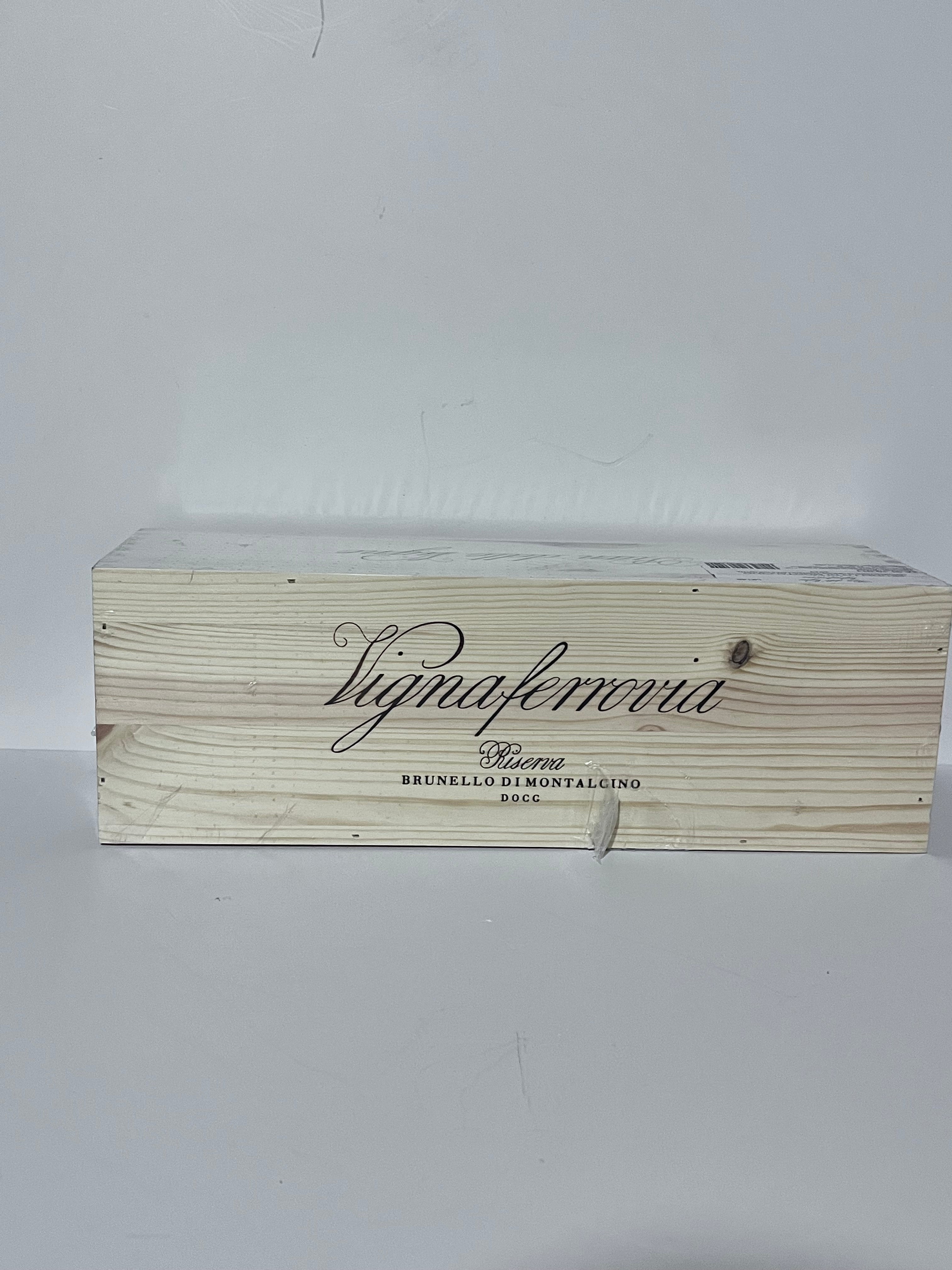 VIGNAFERROVIA PIAN DELLE VIGNE RISERVA BRUNELLO DI MONTALCINO DOCG 2019 MAGNUM 1,5L IN CASSA LEGNO