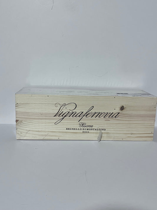 VIGNAFERROVIA PIAN DELLE VIGNE RISERVA BRUNELLO DI MONTALCINO DOCG 2019 MAGNUM 1,5L IN CASSA LEGNO