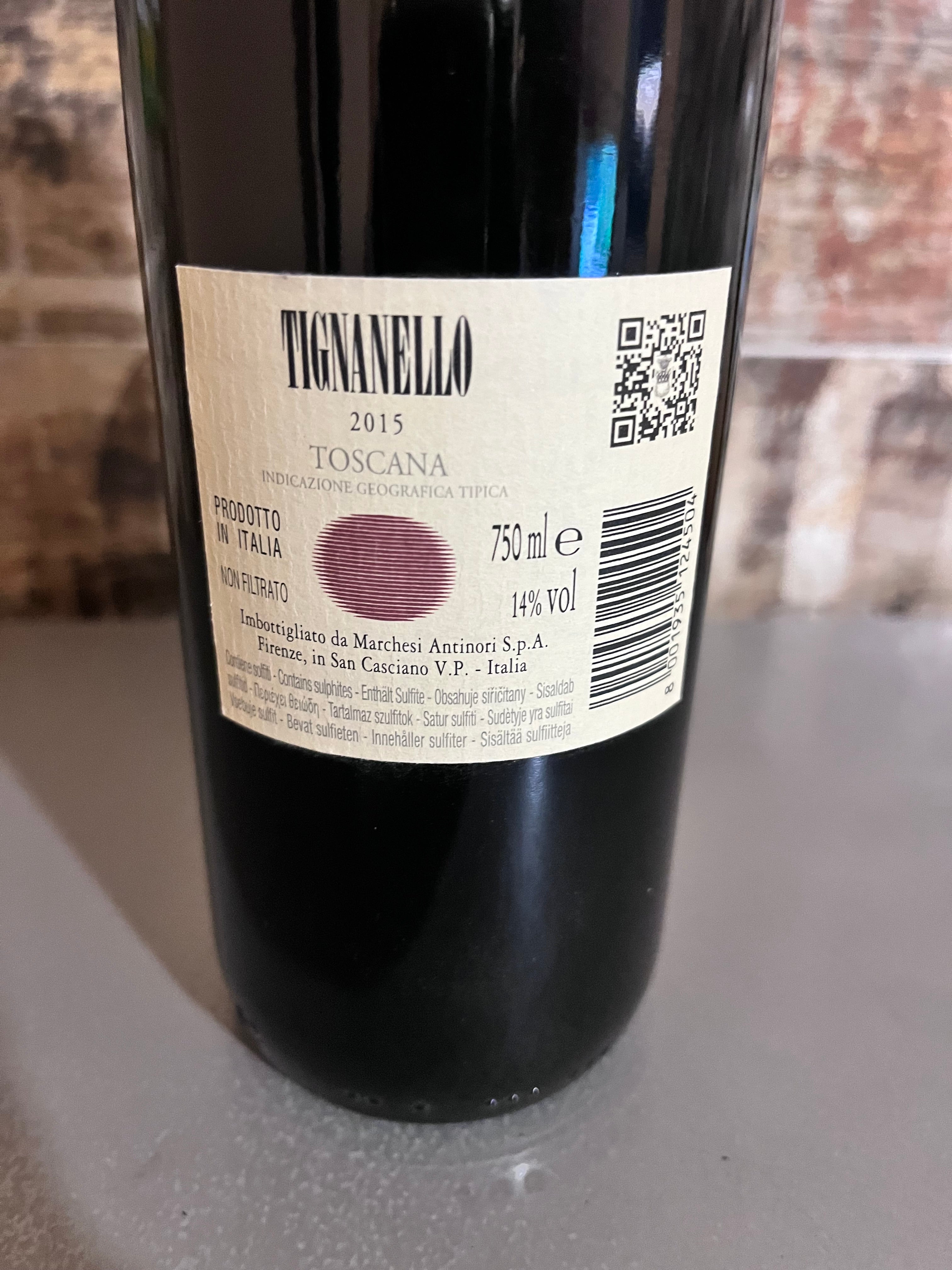 TIGNANELLO 2016 ANTINORI