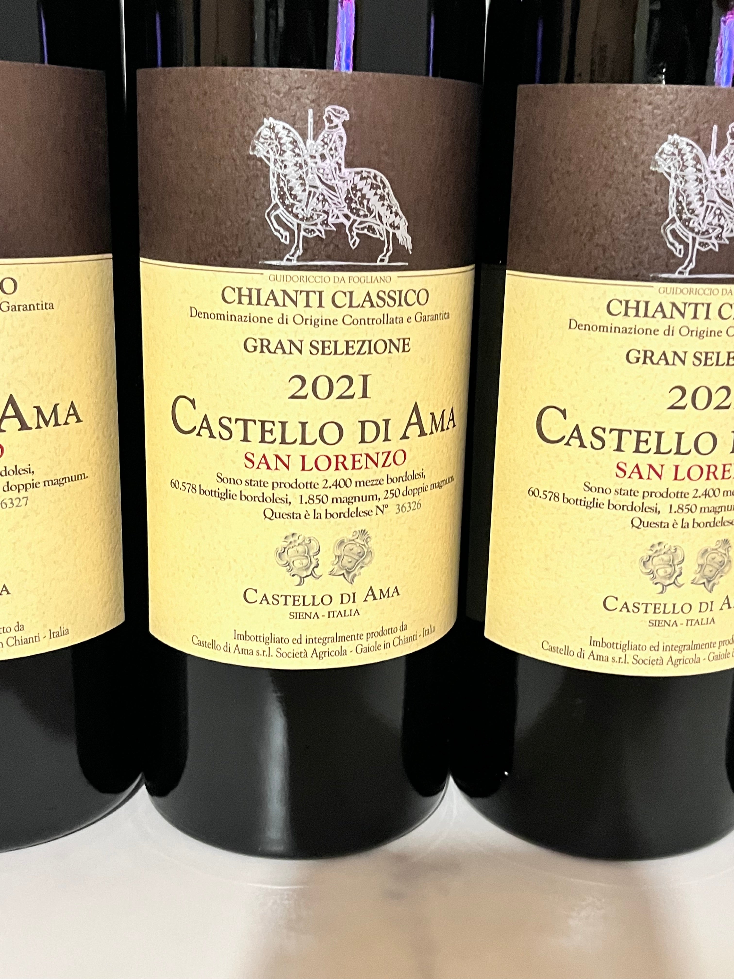 CASTELLO DI AMA CHIANTI CLASSICO GRAN SELEZIONE SAN LORENZO 2021