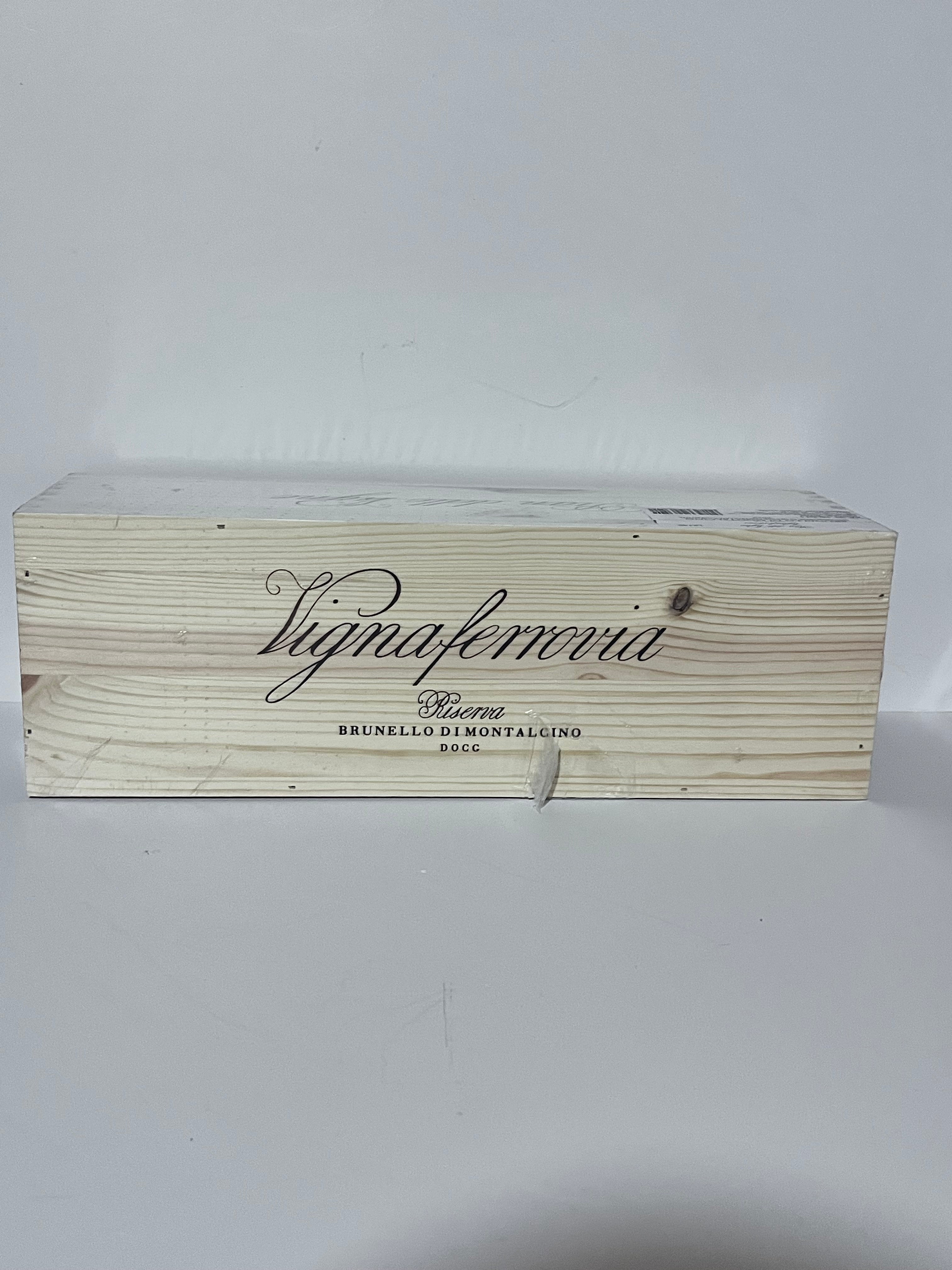 VIGNAFERROVIA PIAN DELLE VIGNE RISERVA BRUNELLO DI MONTALCINO DOCG 2019 MAGNUM 1,5L IN CASSA LEGNO