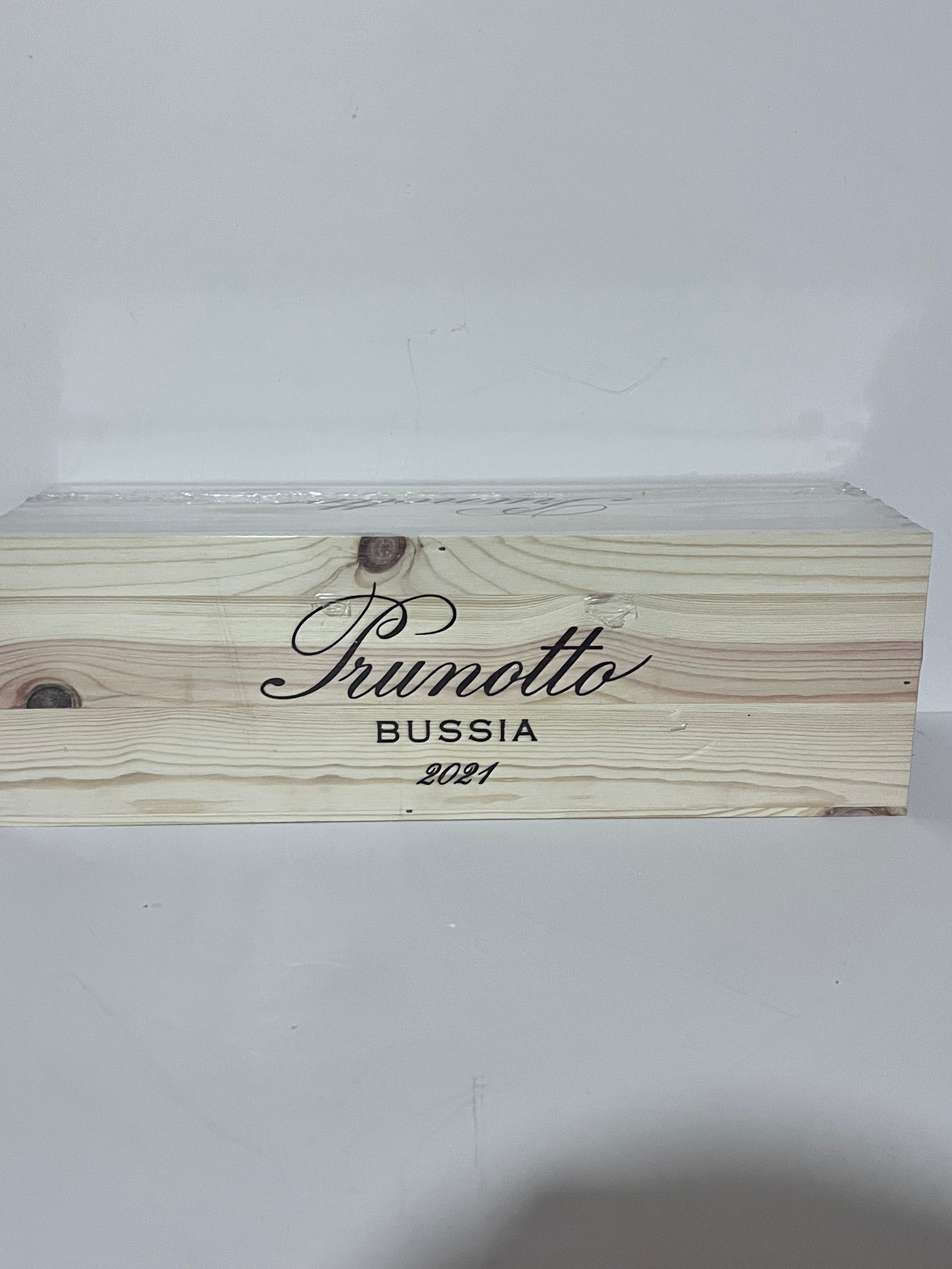 PRUNOTTO BAROLO BUSSIA 2021 – MAGNUM 1,5 L IN CASSA DI LEGNO