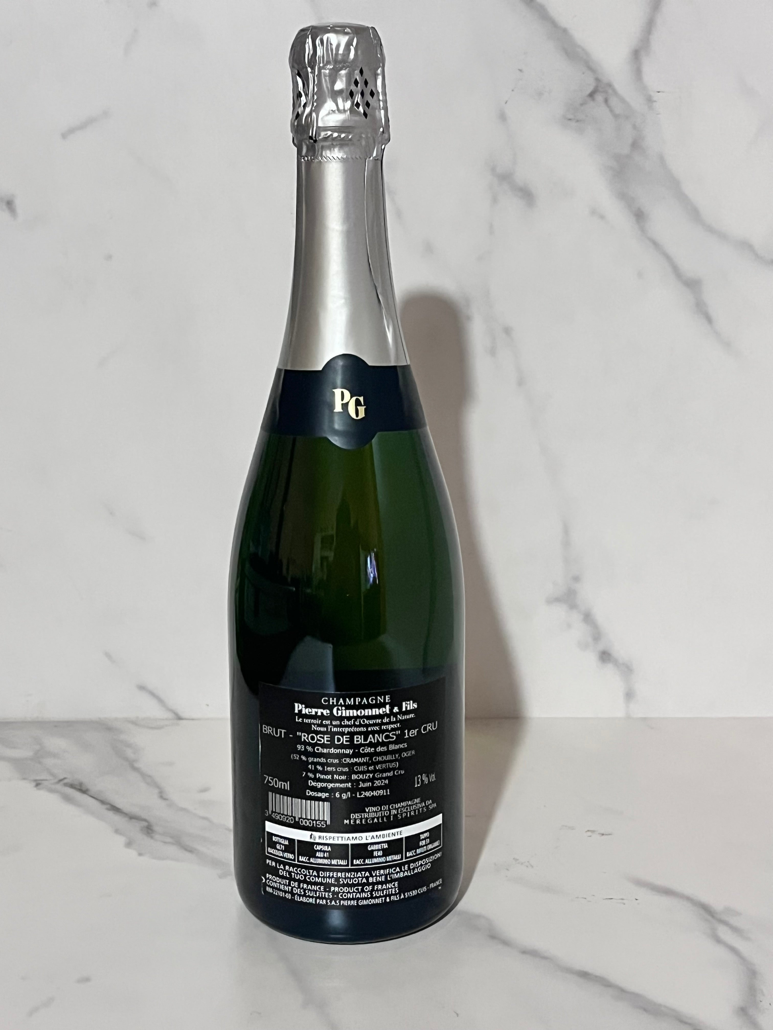 CHAMPAGNE PIERRE GIMONNET&FILS ROSÉ BLANCS 1ER CRU