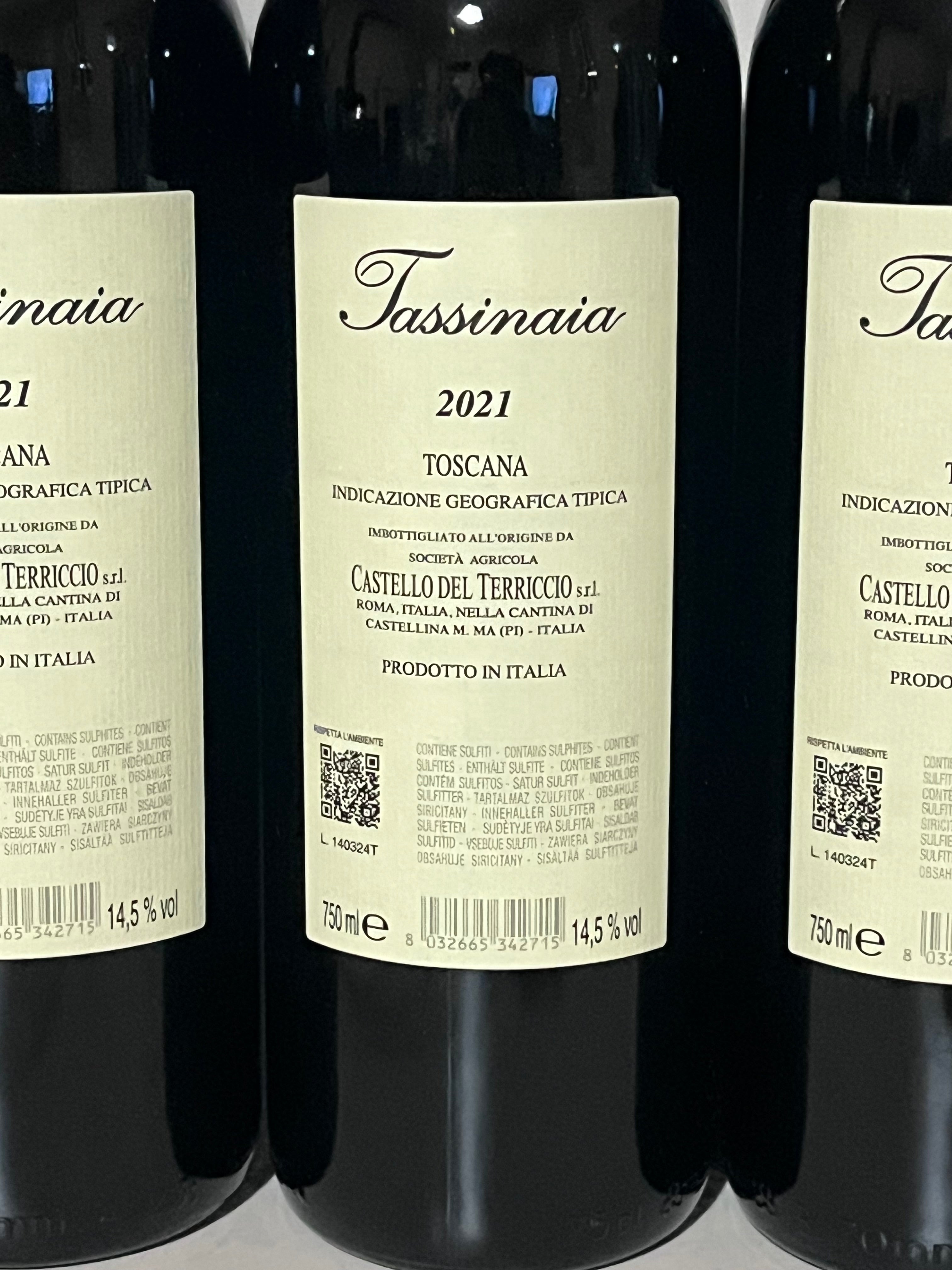 CASTELLO DEL TERRICCIO IL TASSINAIA 2021