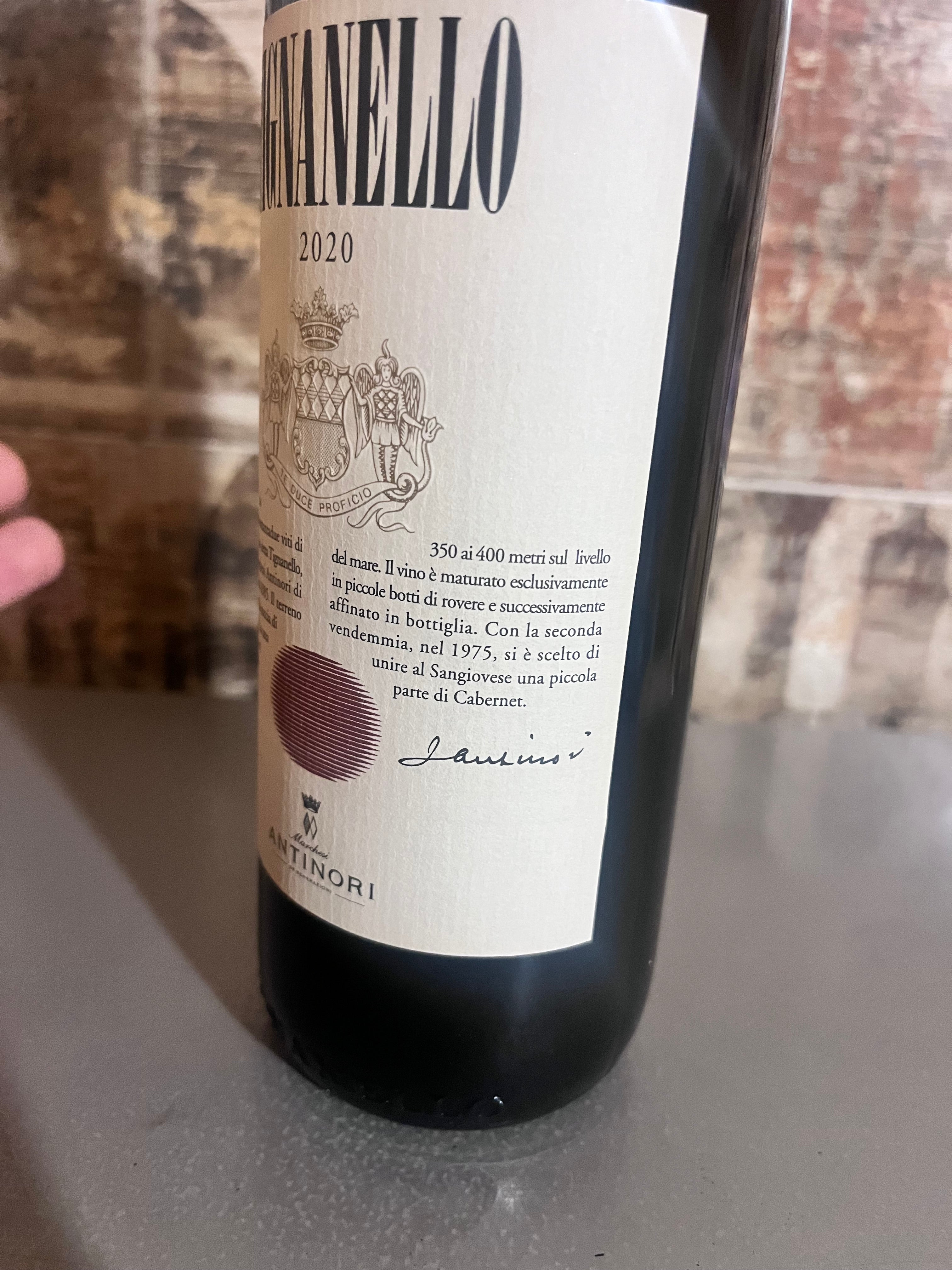 TIGNANELLO 2016 ANTINORI
