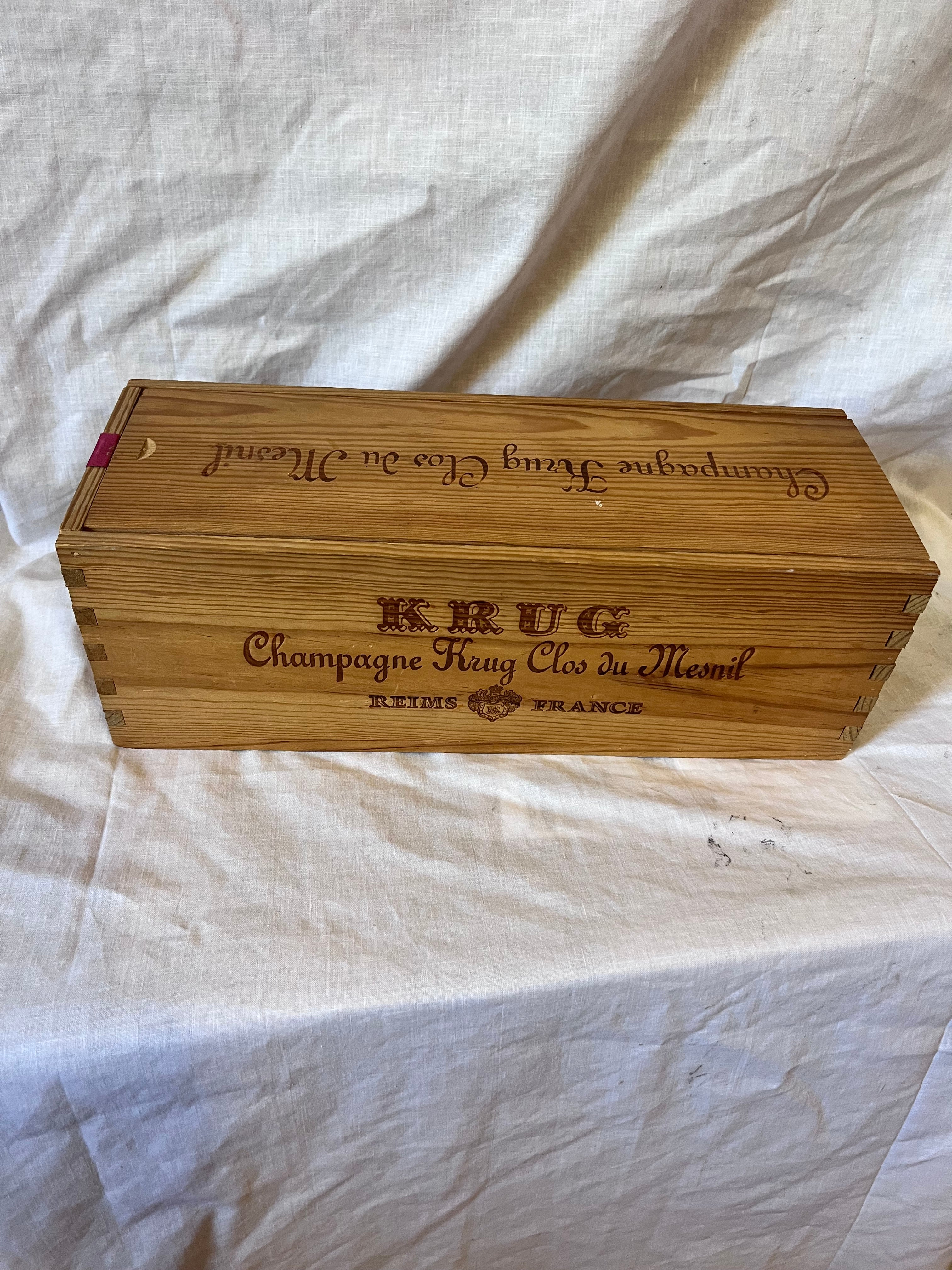 KRUG CLOS DU MESNIL 1976