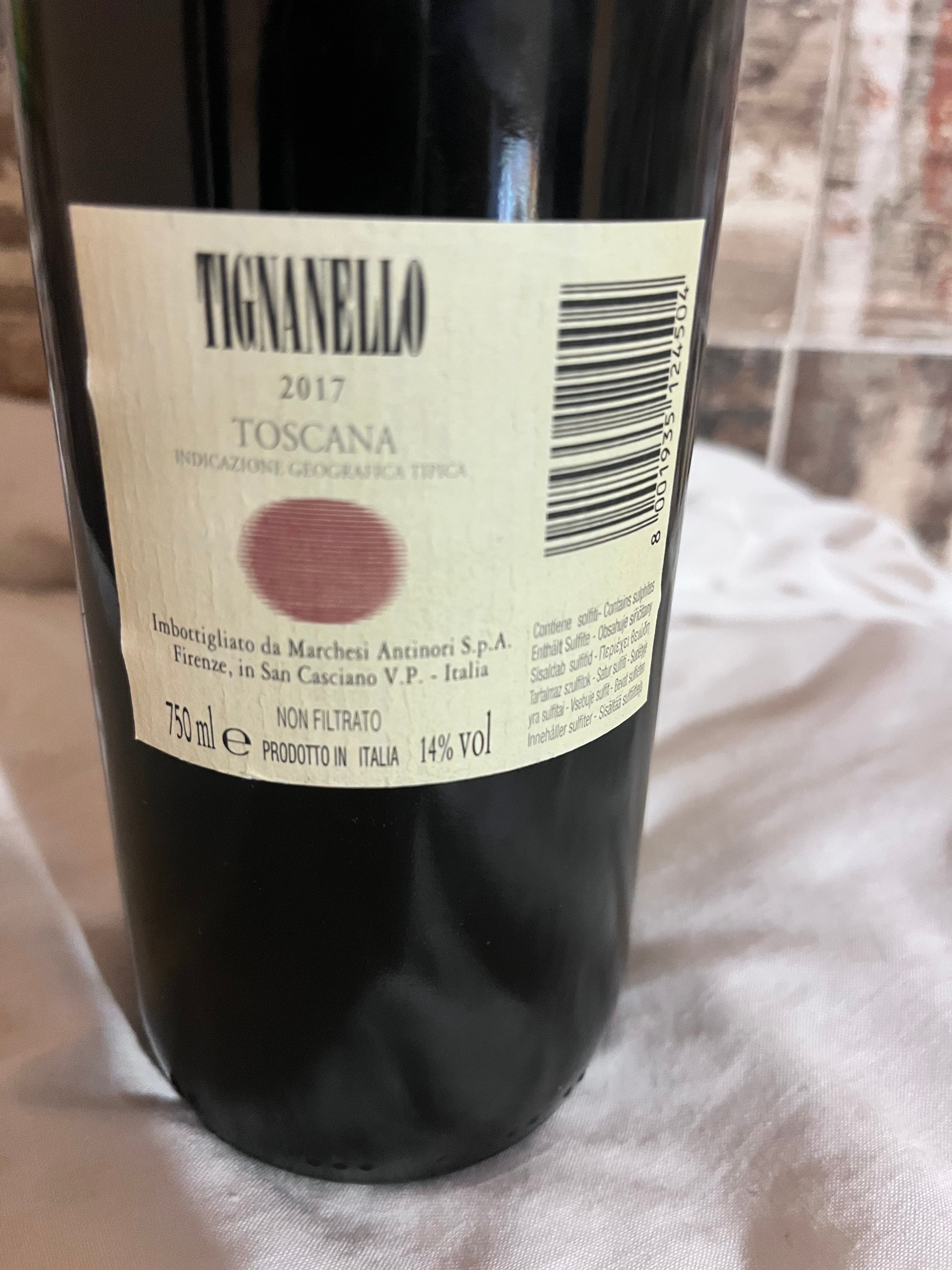 TIGNANELLO 2016 ANTINORI