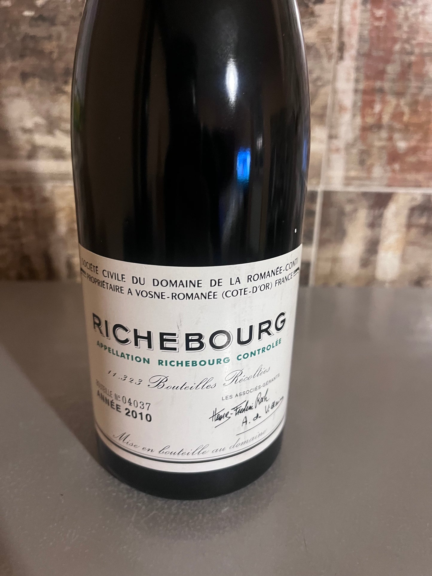 ROMANÉE CONRI RICHEBOURG 2010