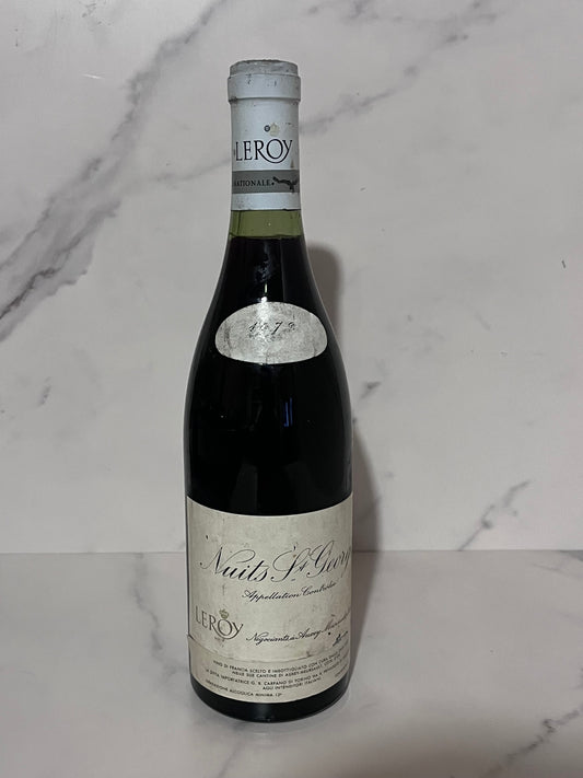 DOMAINE LEROY - NUITS ST GEORGES 1972