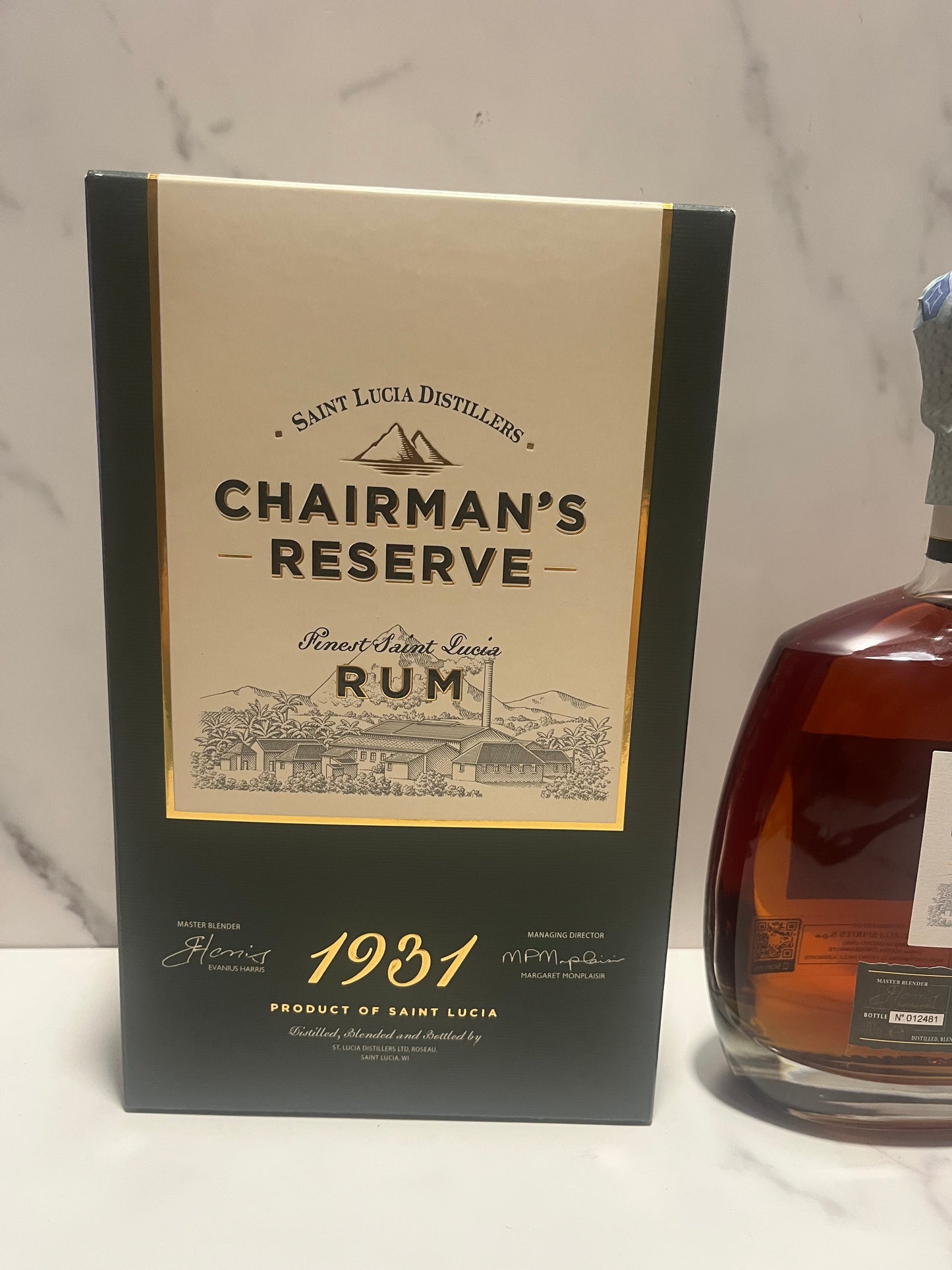 CHAIRMAN’S RESERVE RUM 1931