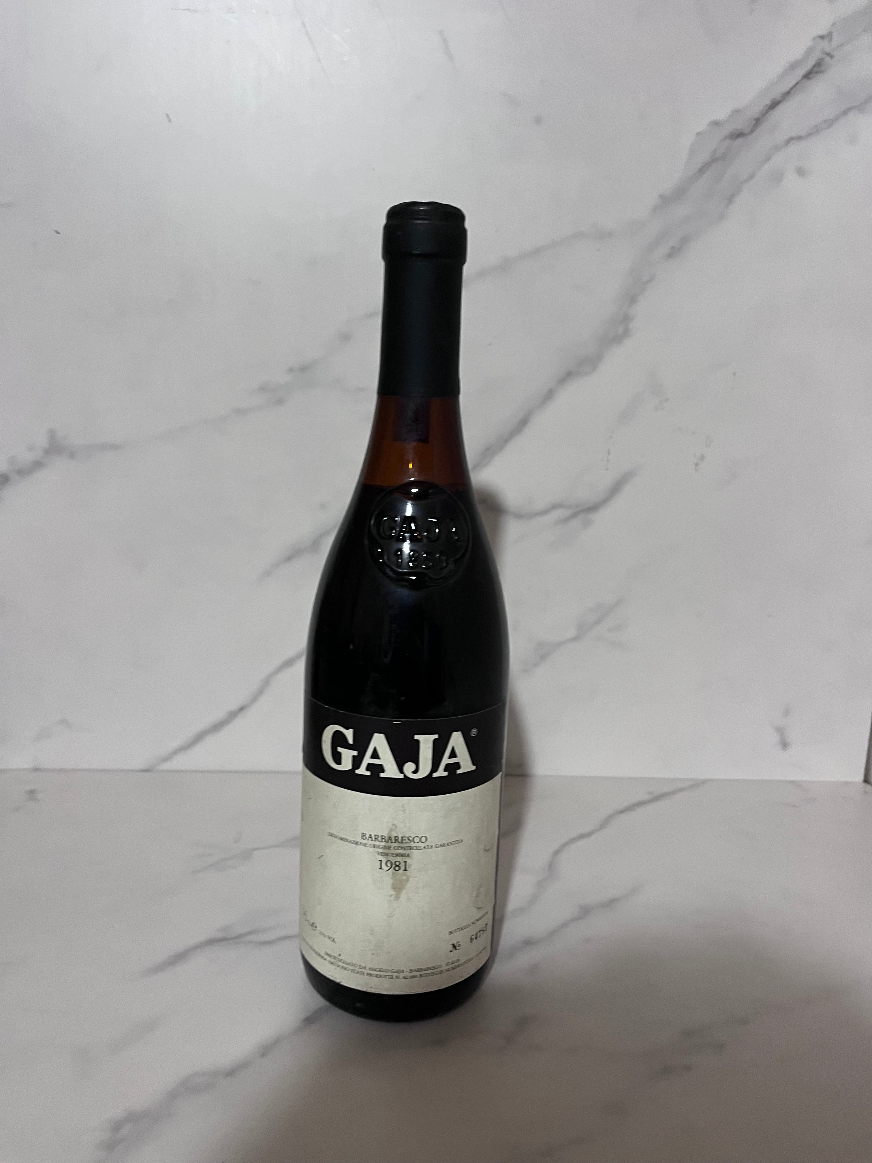 GAJA BARBARESCO 1981
