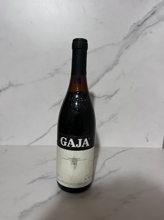 GAJA BARBARESCO 1981