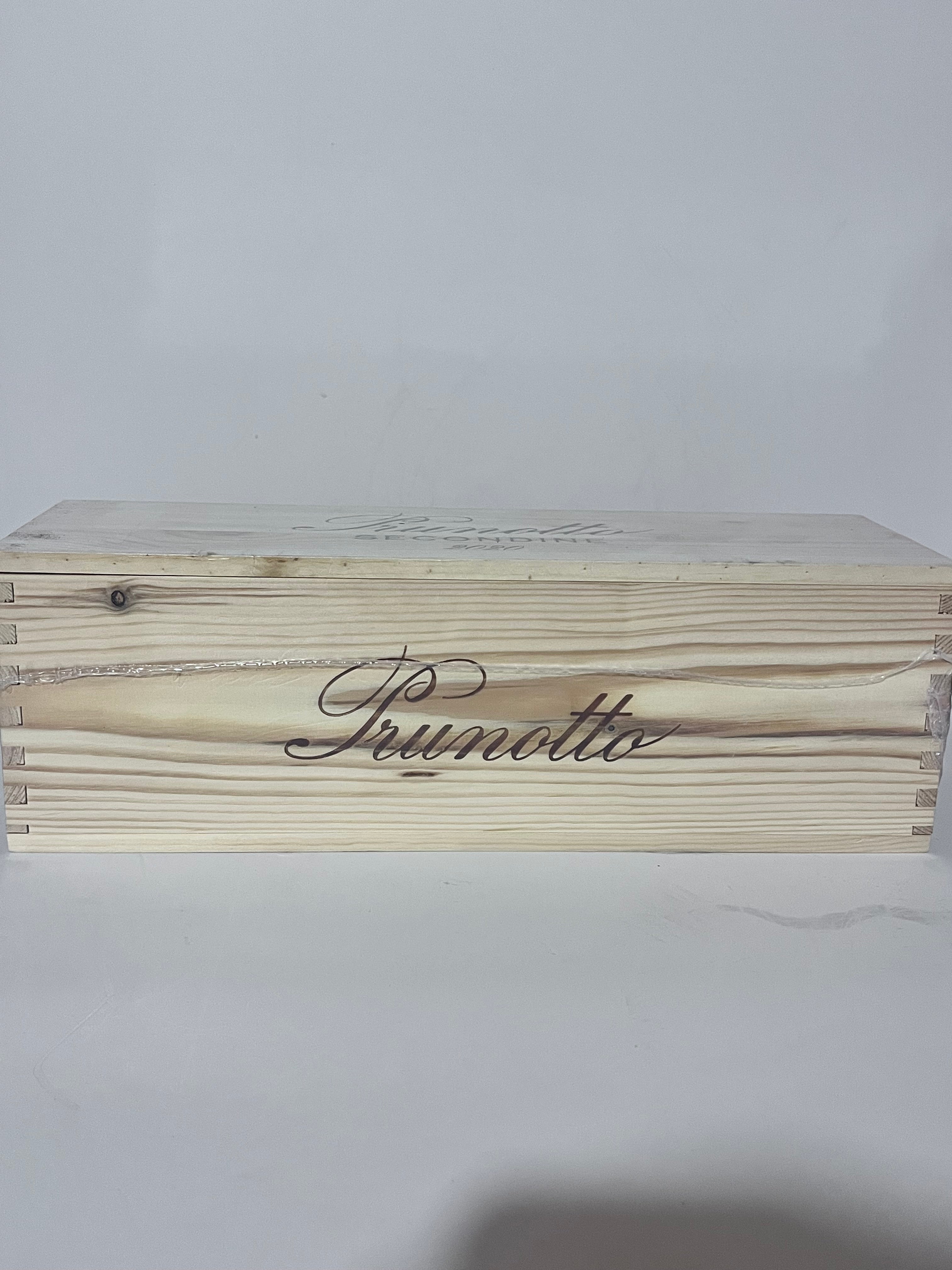 CASSA IN LEGNO ORIGINALE PRUNOTTO BARBARESCO SECONDINE 2020 MAGNUM