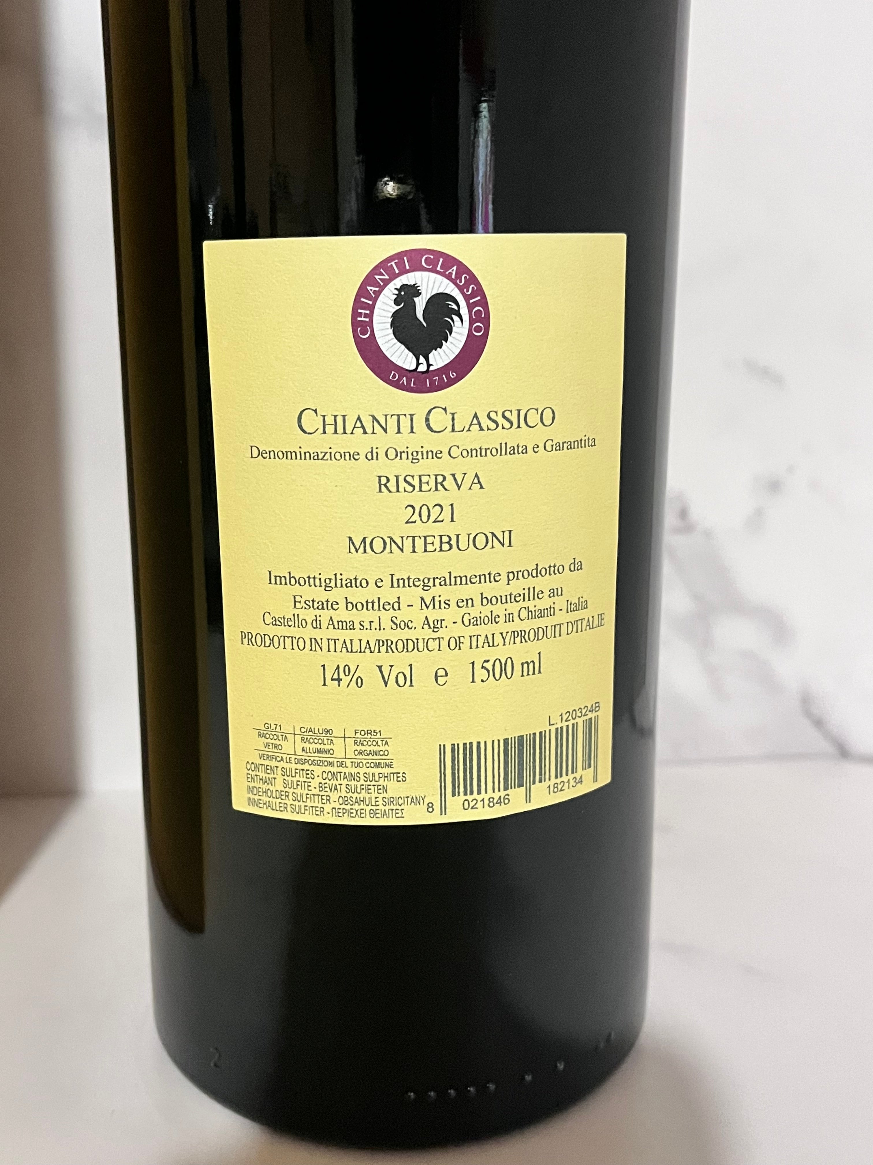 CASTELLO DI AMA CHIANTI CLASSICO RISERVA MONTEBUONI MAGNUM 2021
