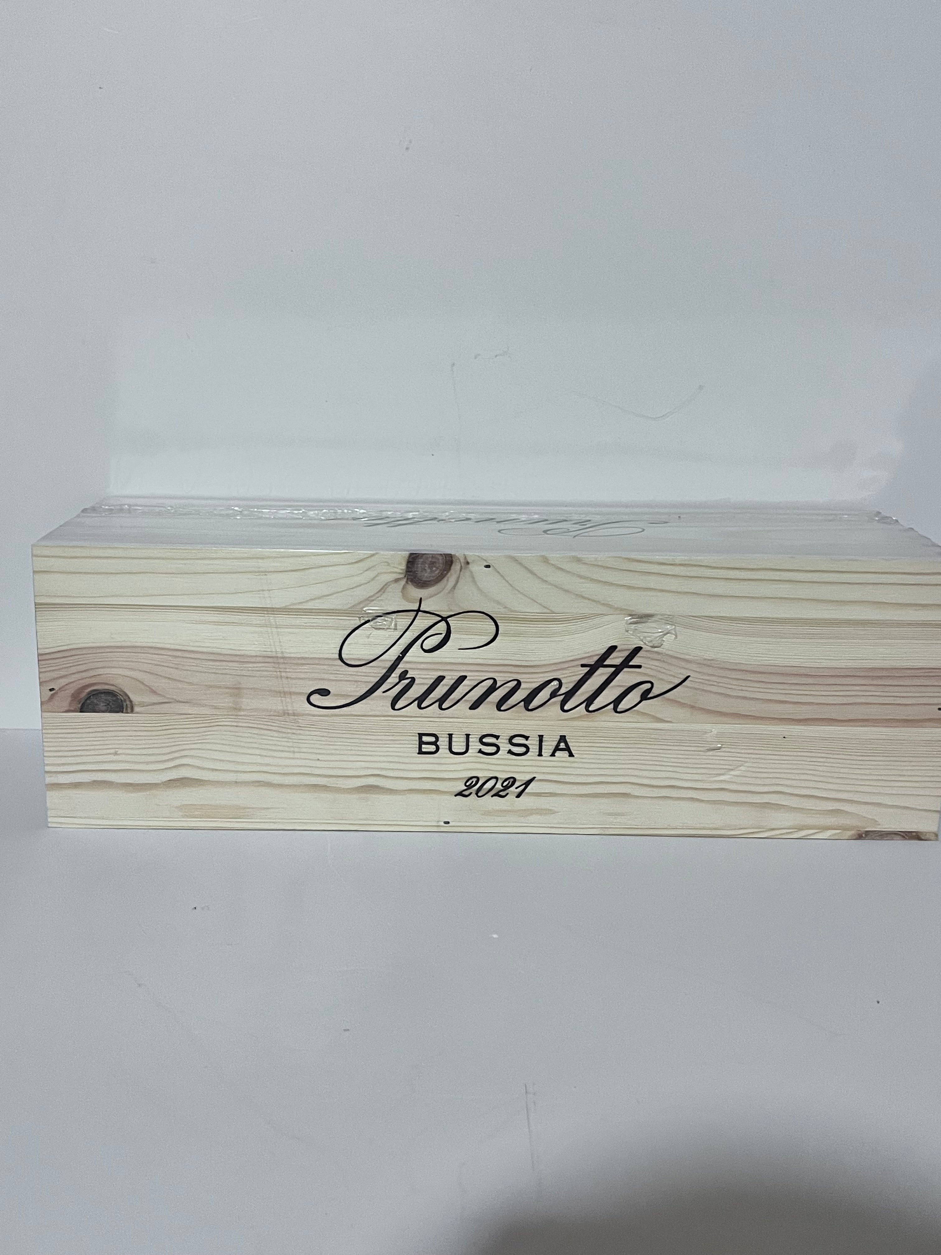 PRUNOTTO BAROLO BUSSIA 2021 – MAGNUM 1,5 L IN CASSA DI LEGNO