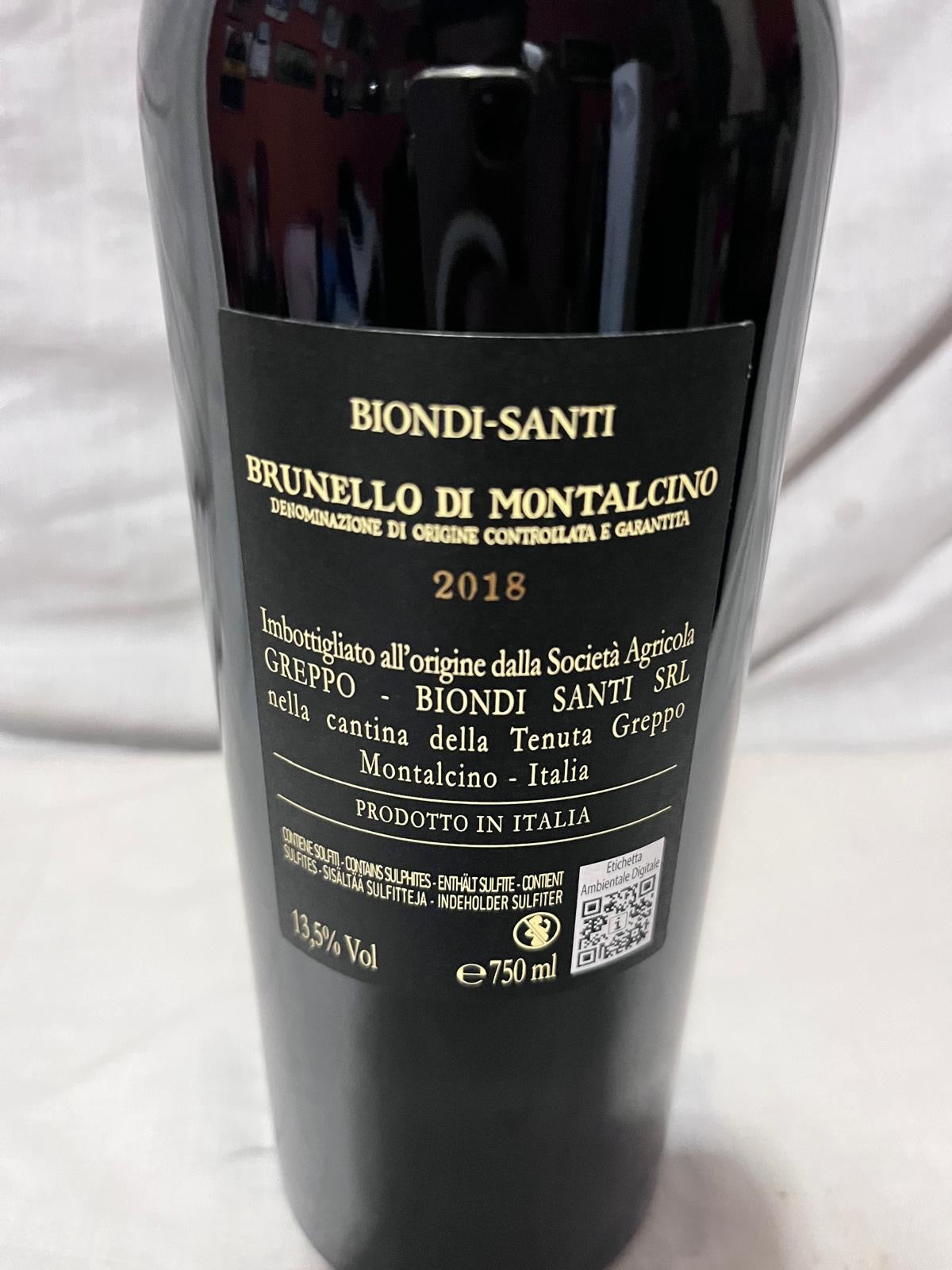 Brunello di Montalcino DOCG 2018 – Biondi-Santi