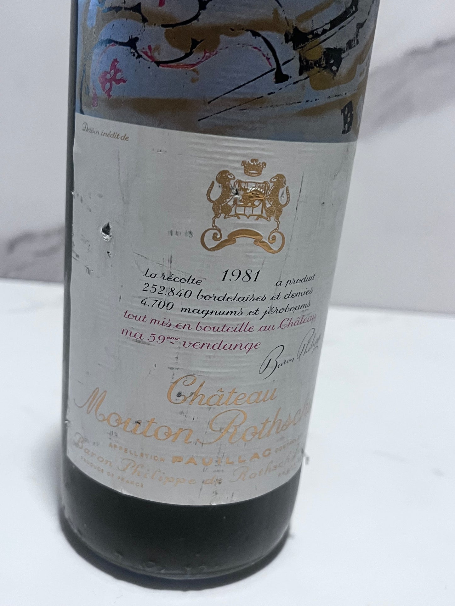 CHATEAU MOUTON ROTHSCHILD 1981