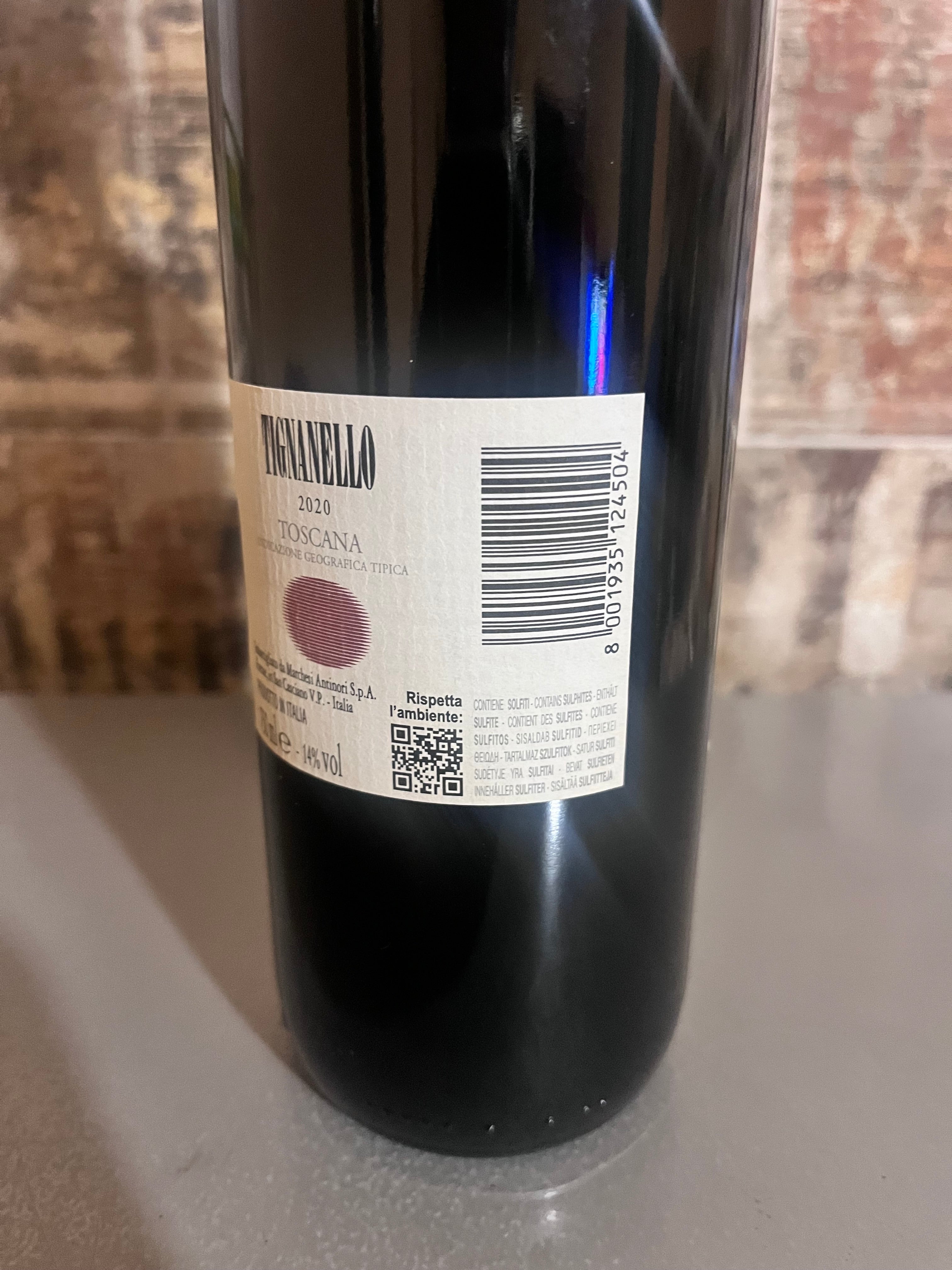 TIGNANELLO 2016 ANTINORI