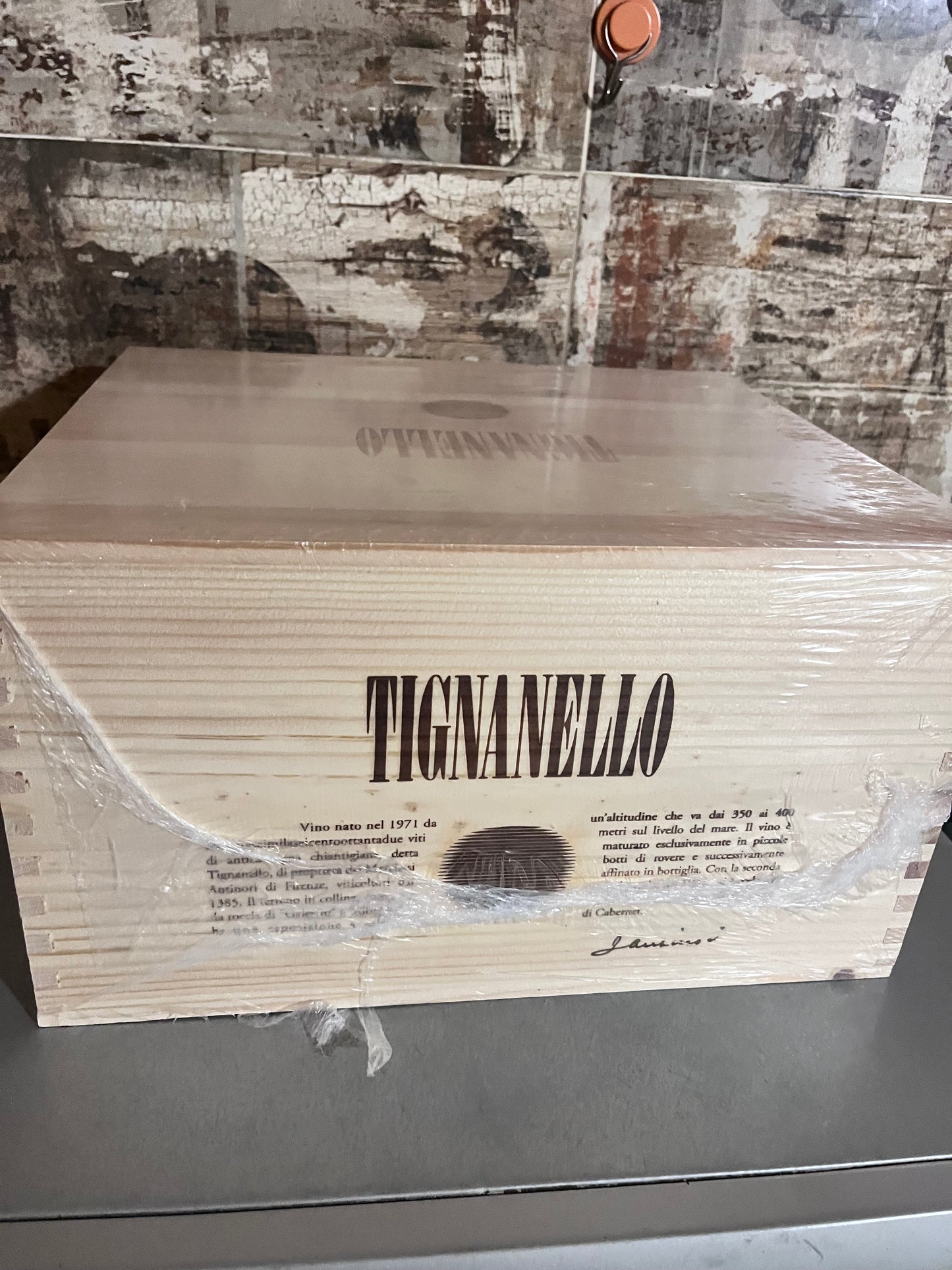 CASSA TIGNANELLO 2022 ANTINORI