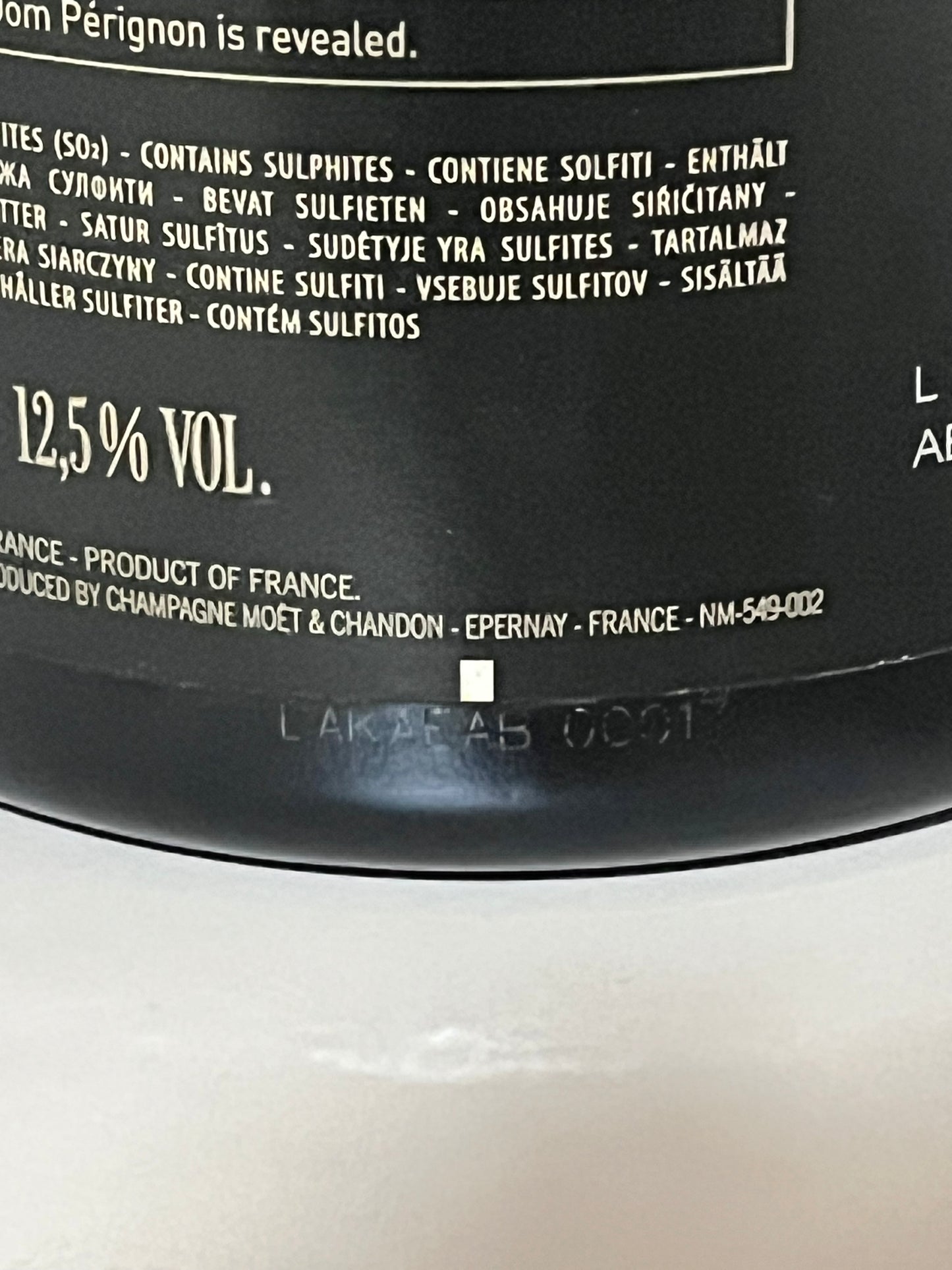 DOM PERIGNON LUMINOUS 2009