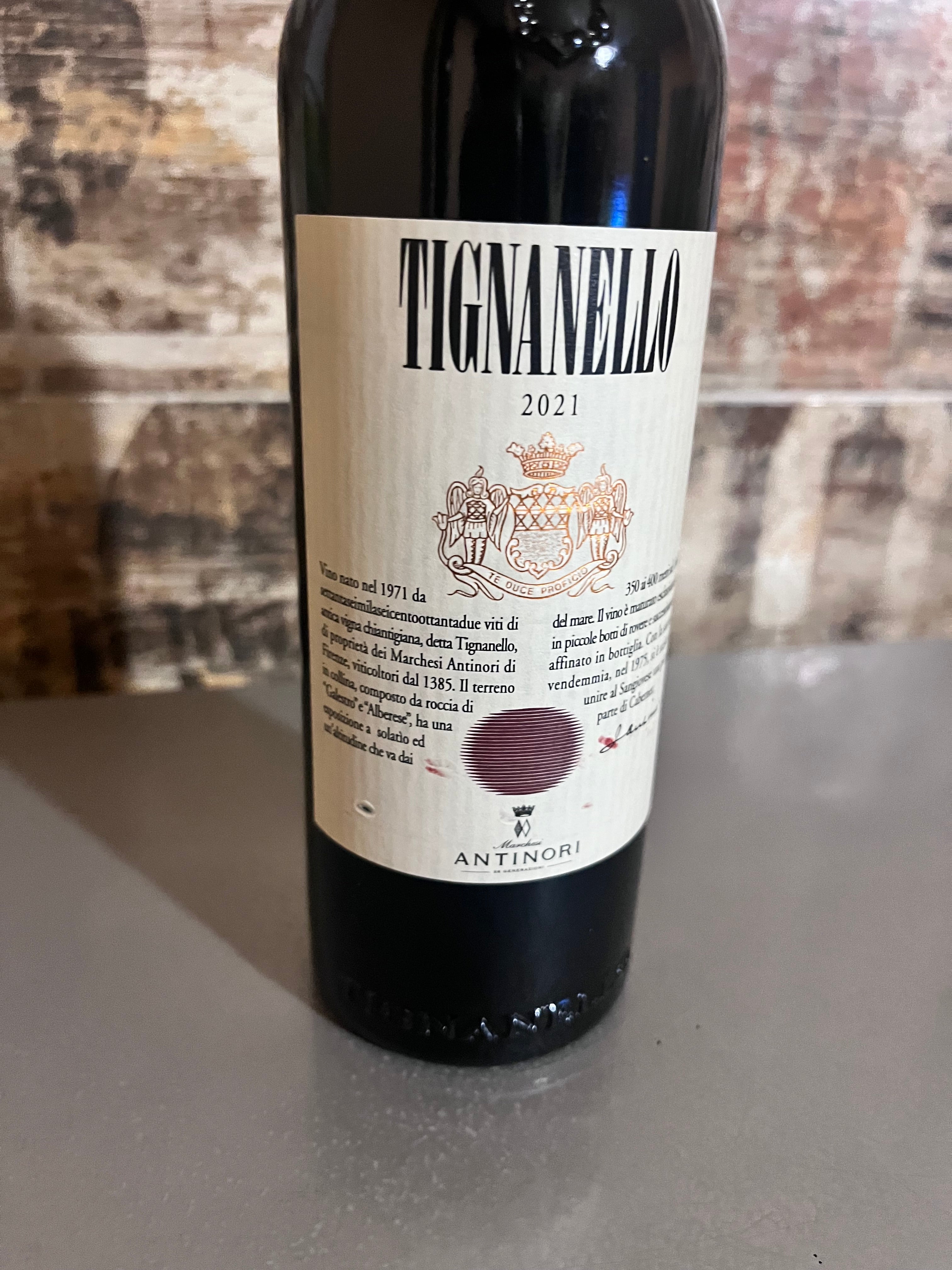 TIGNANELLO 2021 375 ML ANTINORI