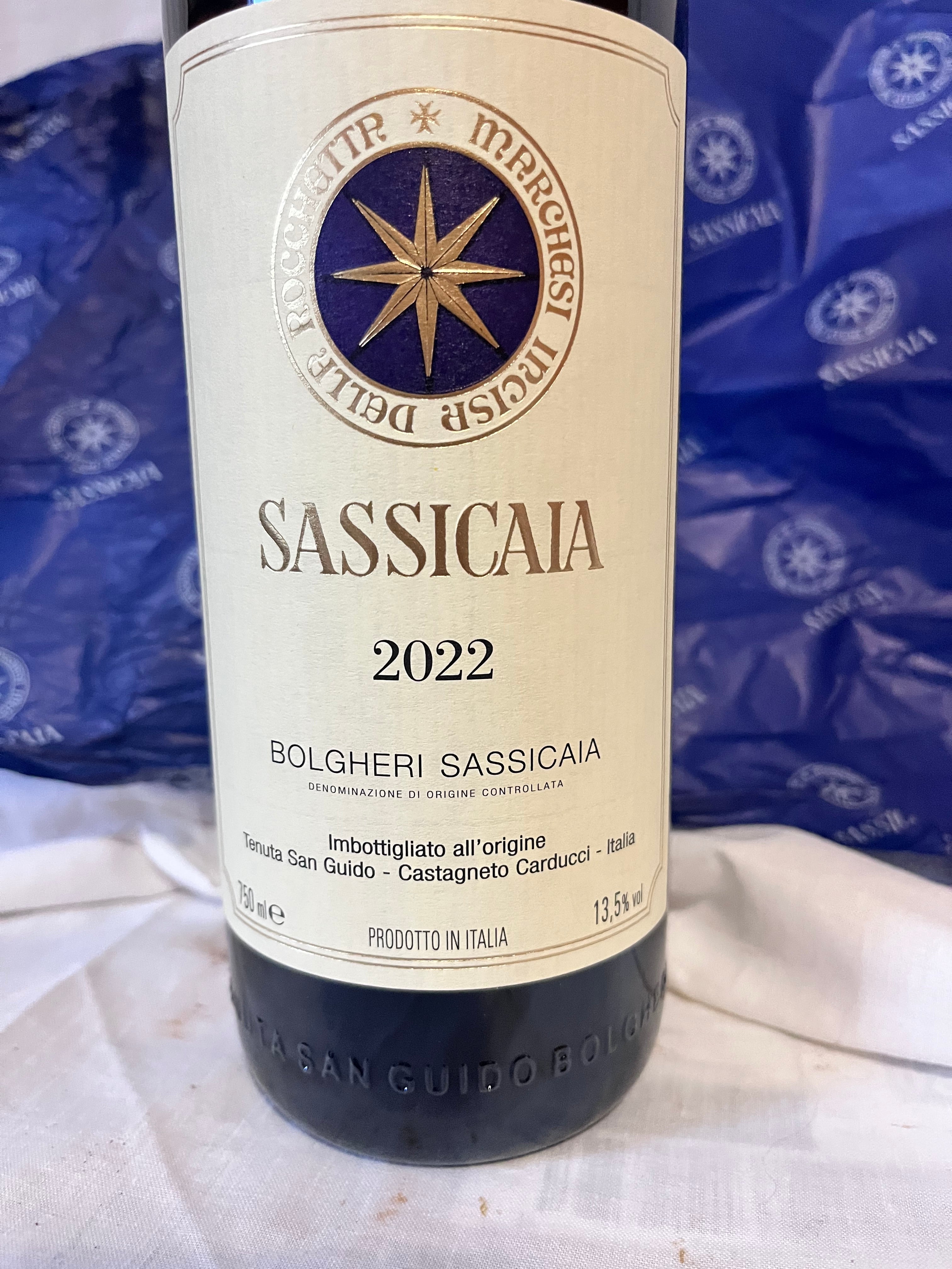 SASSICAIA 2022 TENUTA SAN GUIDO BOLGHERI