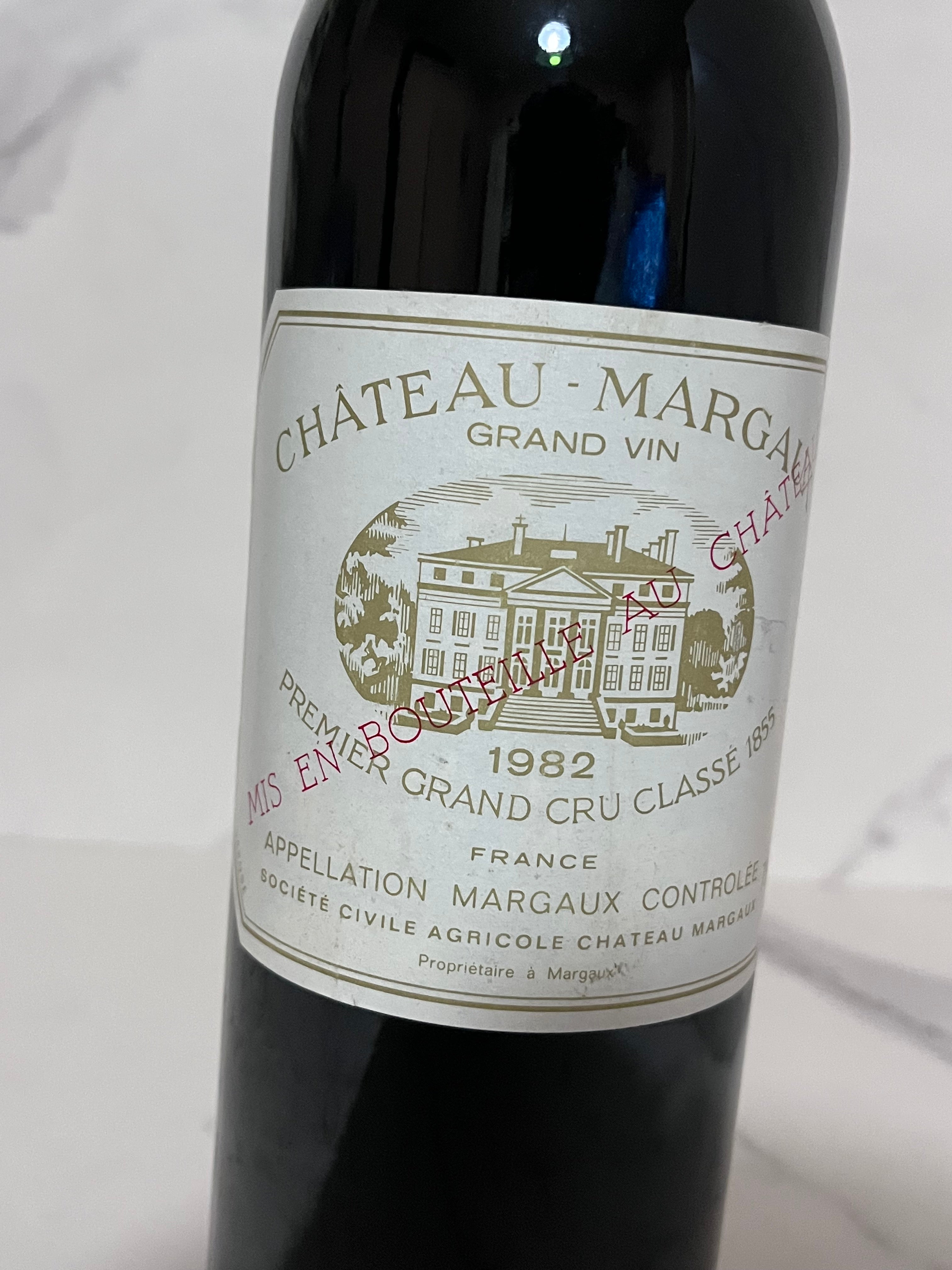 CHATEAU MARGAUX MARGAUX 1ER GRAND CRU CLASSE, 1982