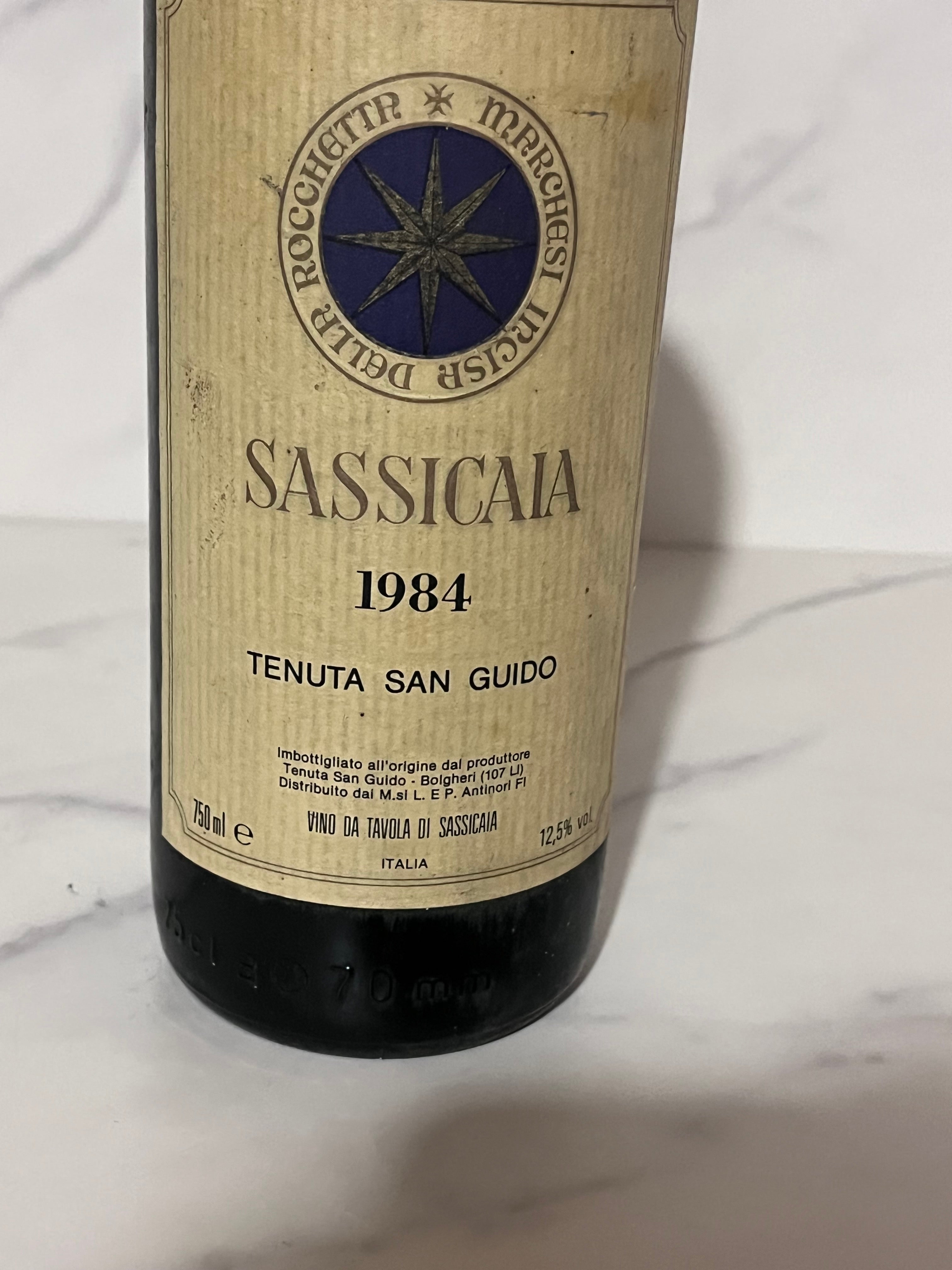 SASSICAIA 1984