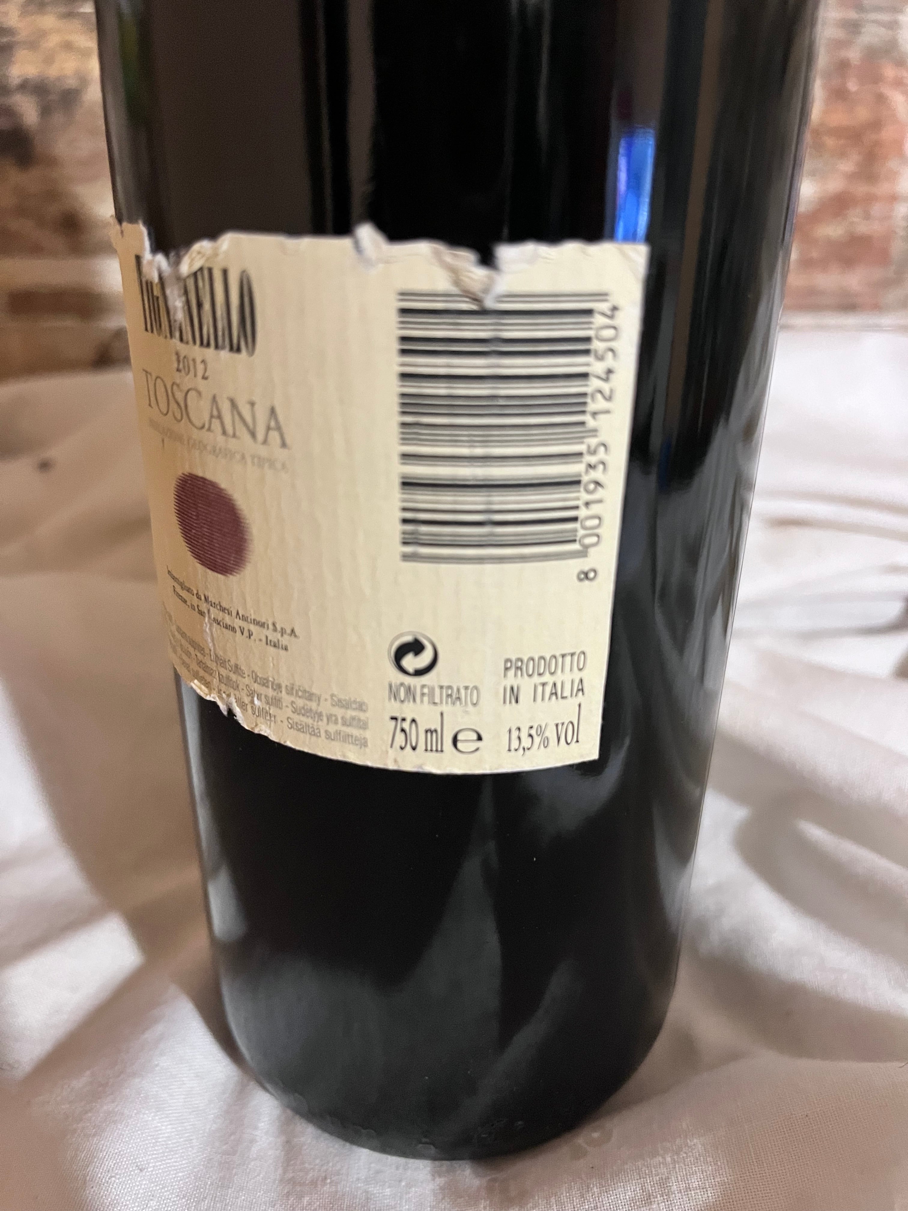 TIGNANELLO 2016 ANTINORI