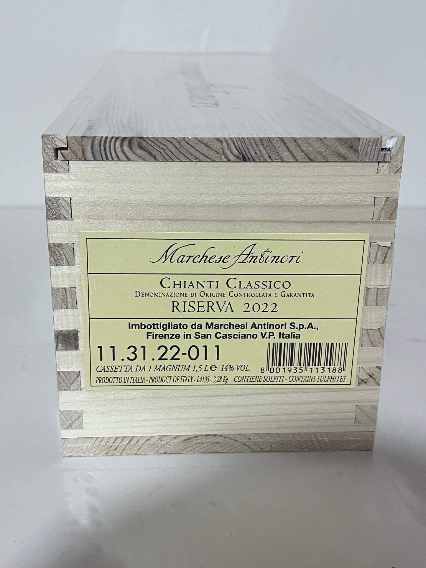 TENUTA TIGNANELLO 2022 - CASSA IN LEGNO ORIGINALE SIGILLATA