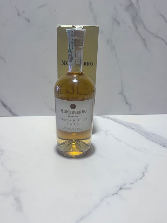 GRAPPA MONTEVERRO RISERVA 3 ANNI