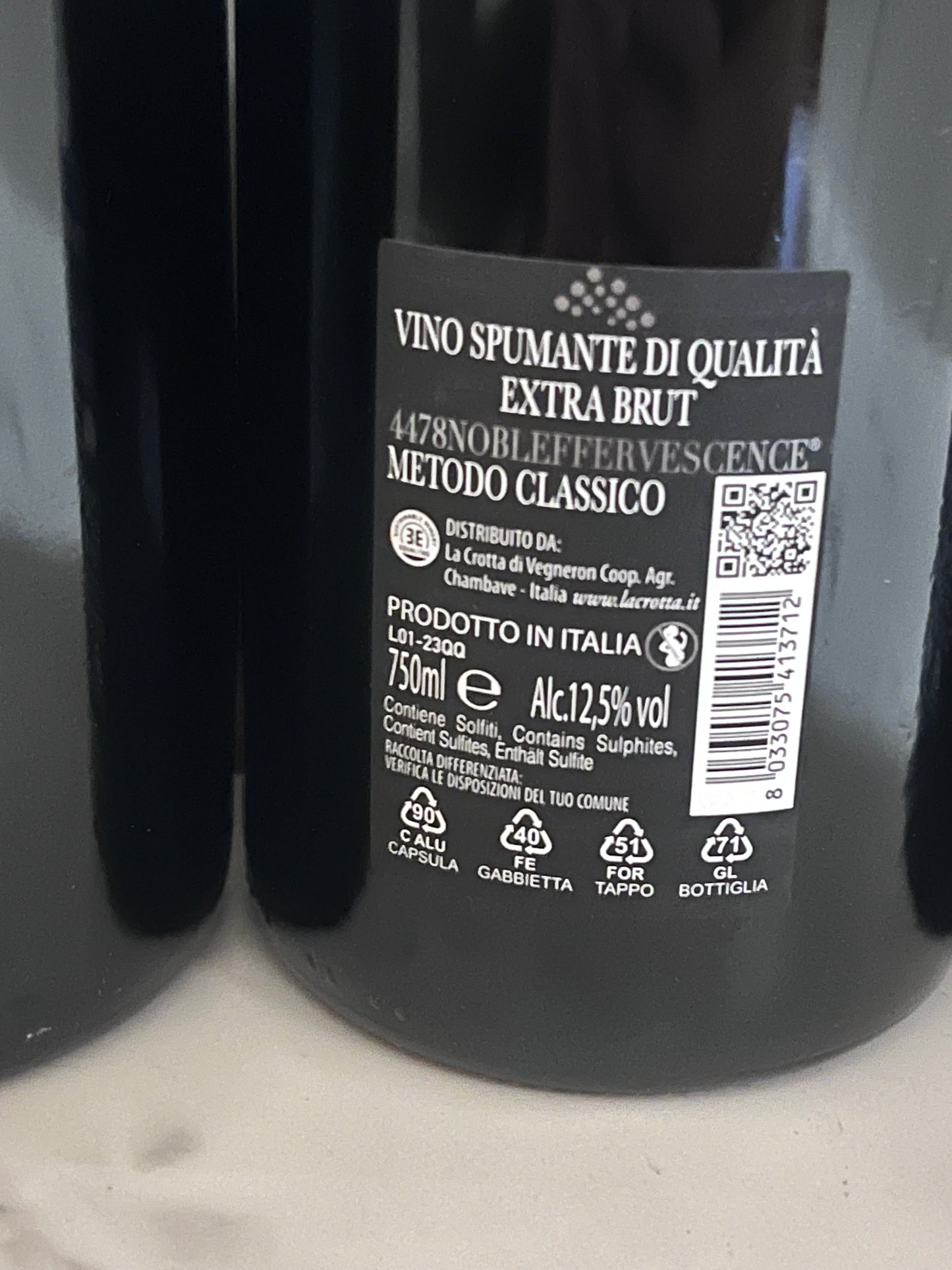 4478 NOBLEFFERVESCENTE VINO SPUMANTE