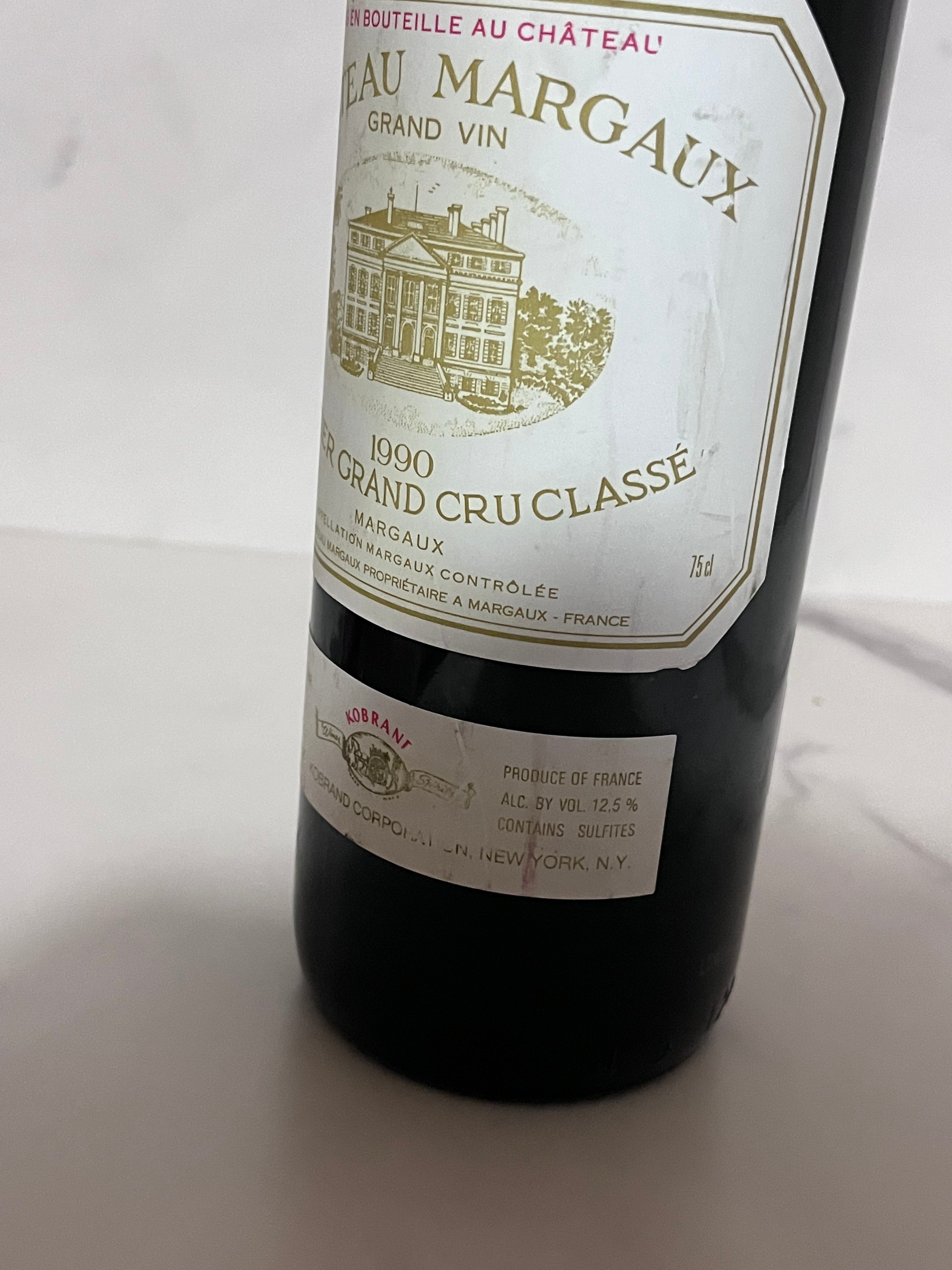 Château Margaux 1er Grand Cru Classé 1990