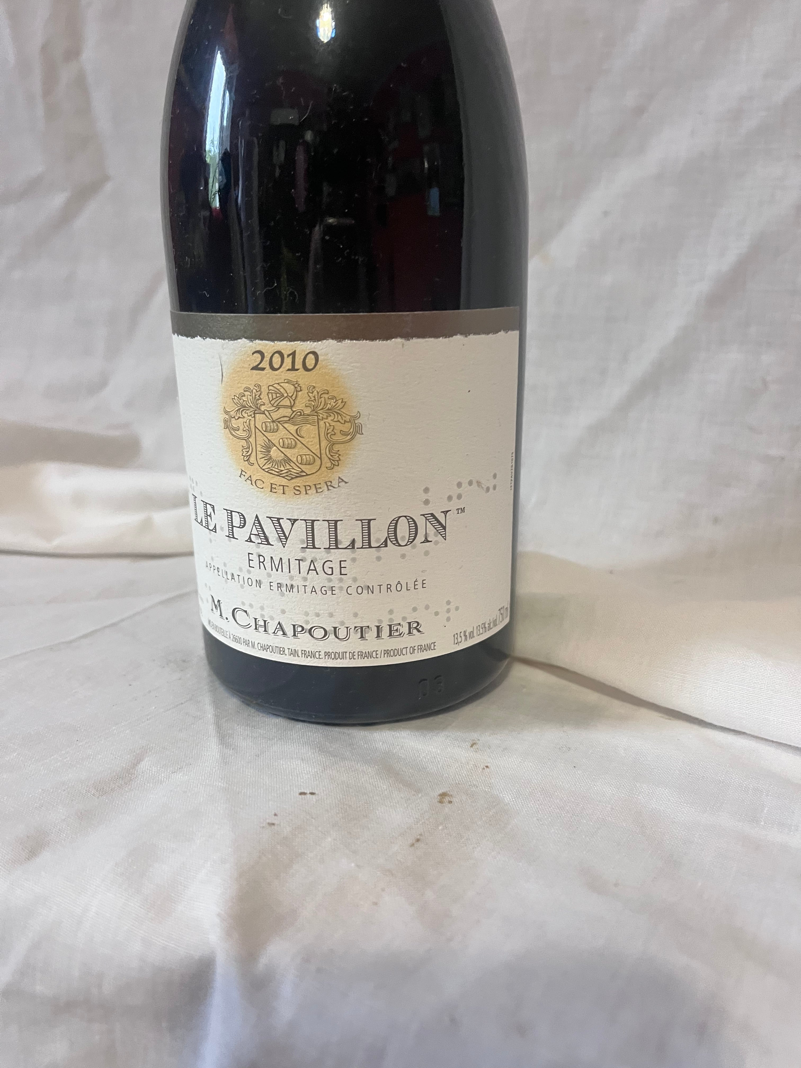 CHAPOUTIER ERMITAGE LE PAVILLON  2010