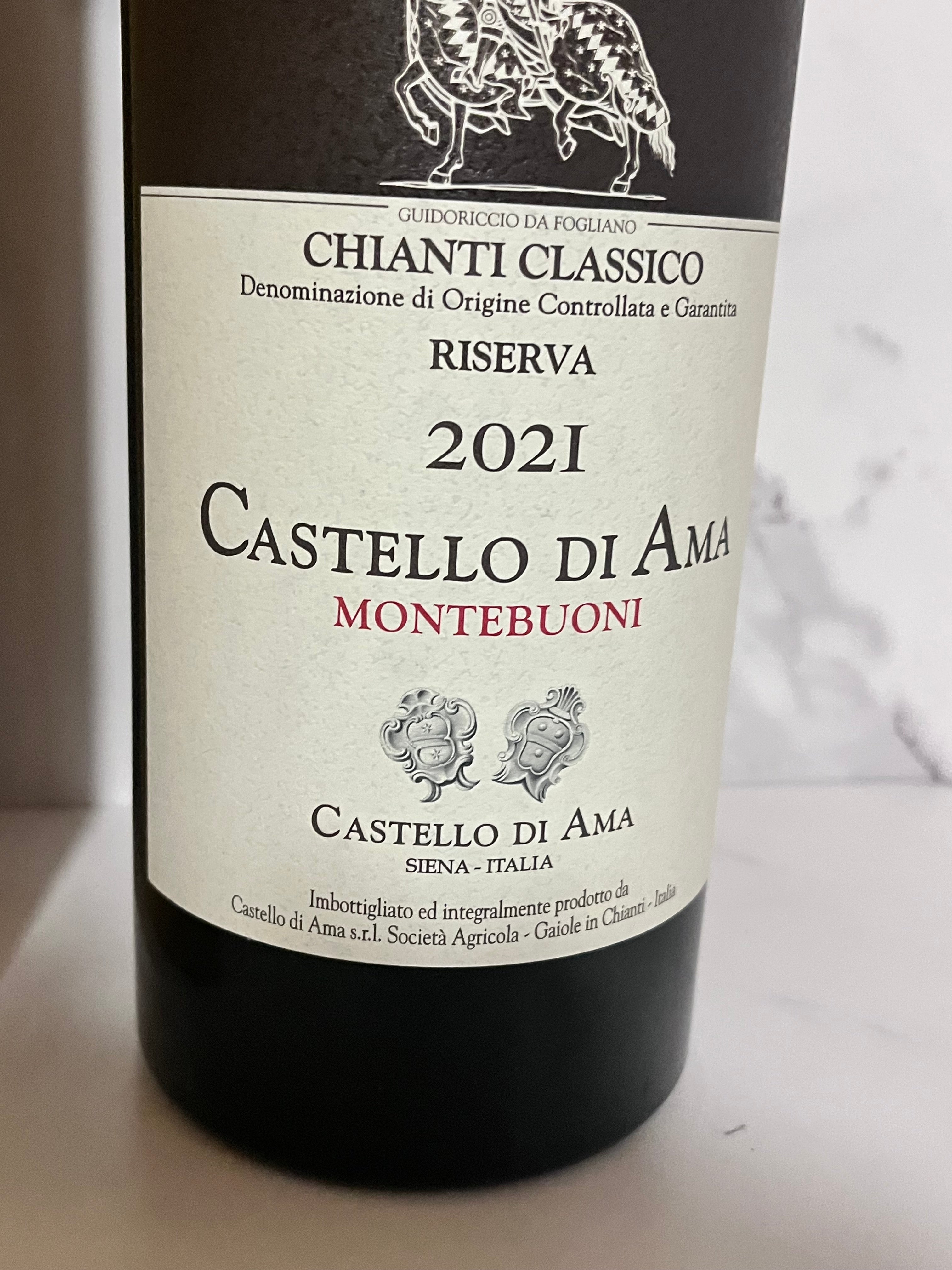 CASTELLO DI AMA CHIANTI CLASSICO RISERVA MONTEBUONI MAGNUM 2021