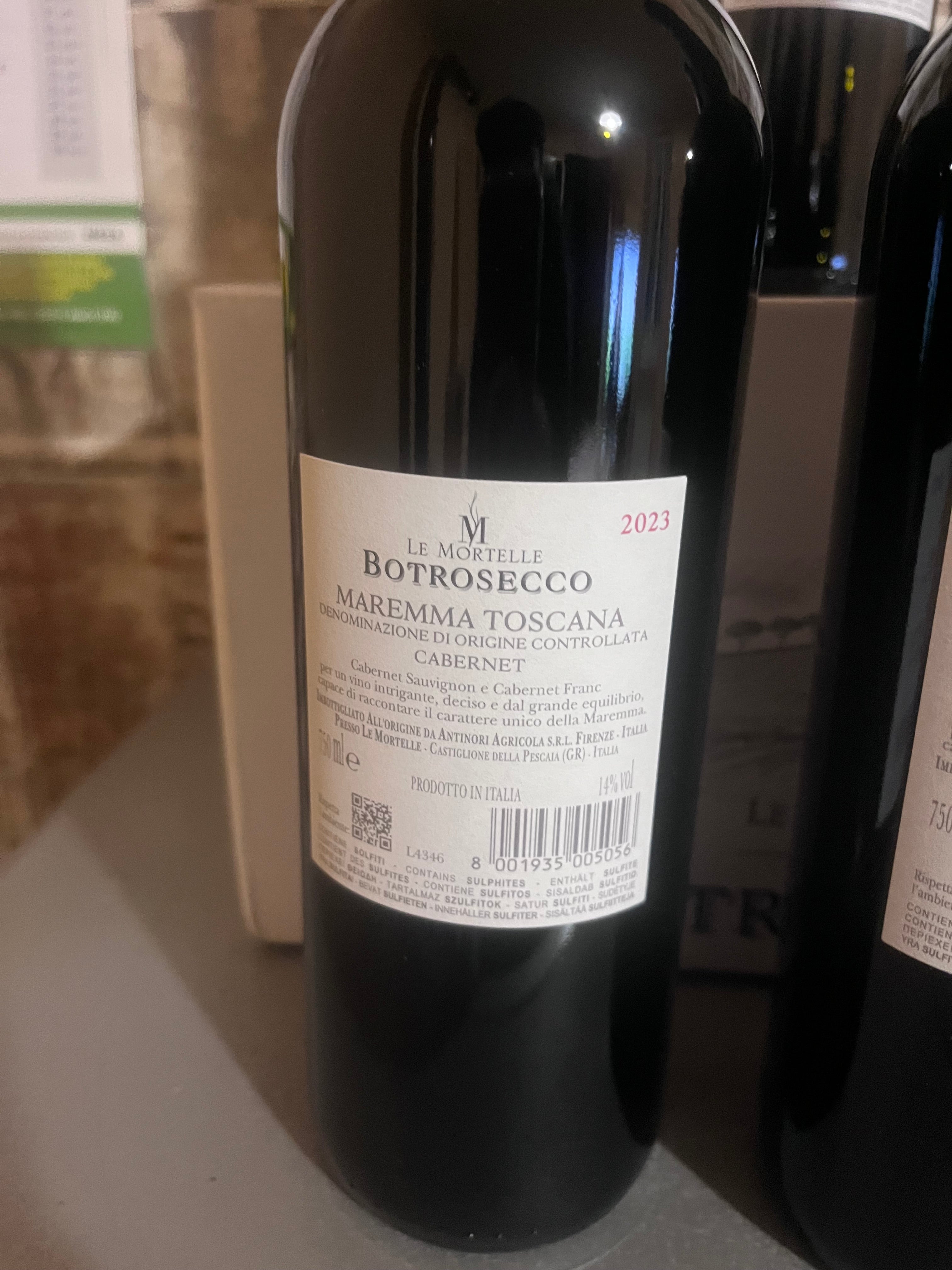 ANTINORI BOTROSECCO FATTORIA LE MORTELLE 2023