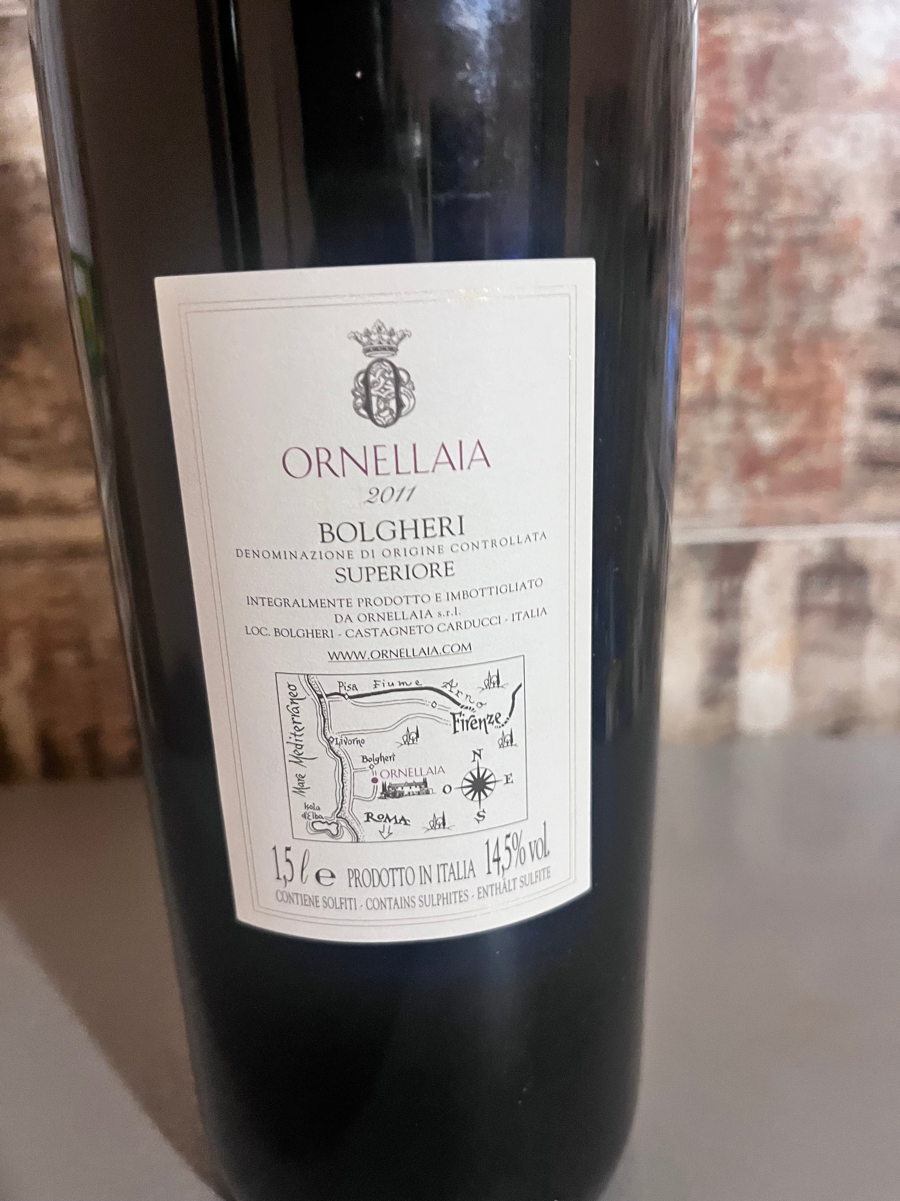 ORNELLAIA 2011 MAGNUM