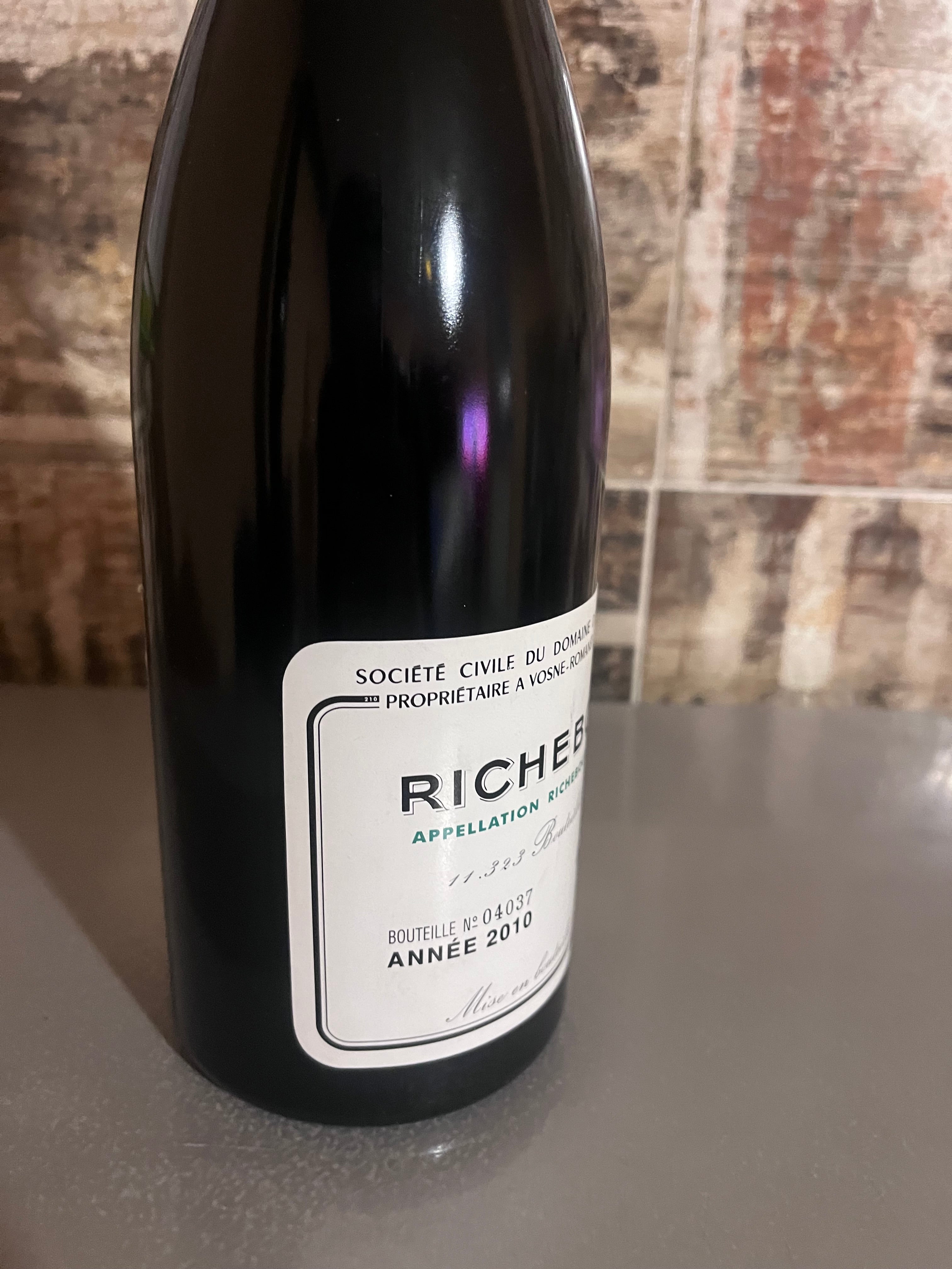 ROMANÉE CONRI RICHEBOURG 2010