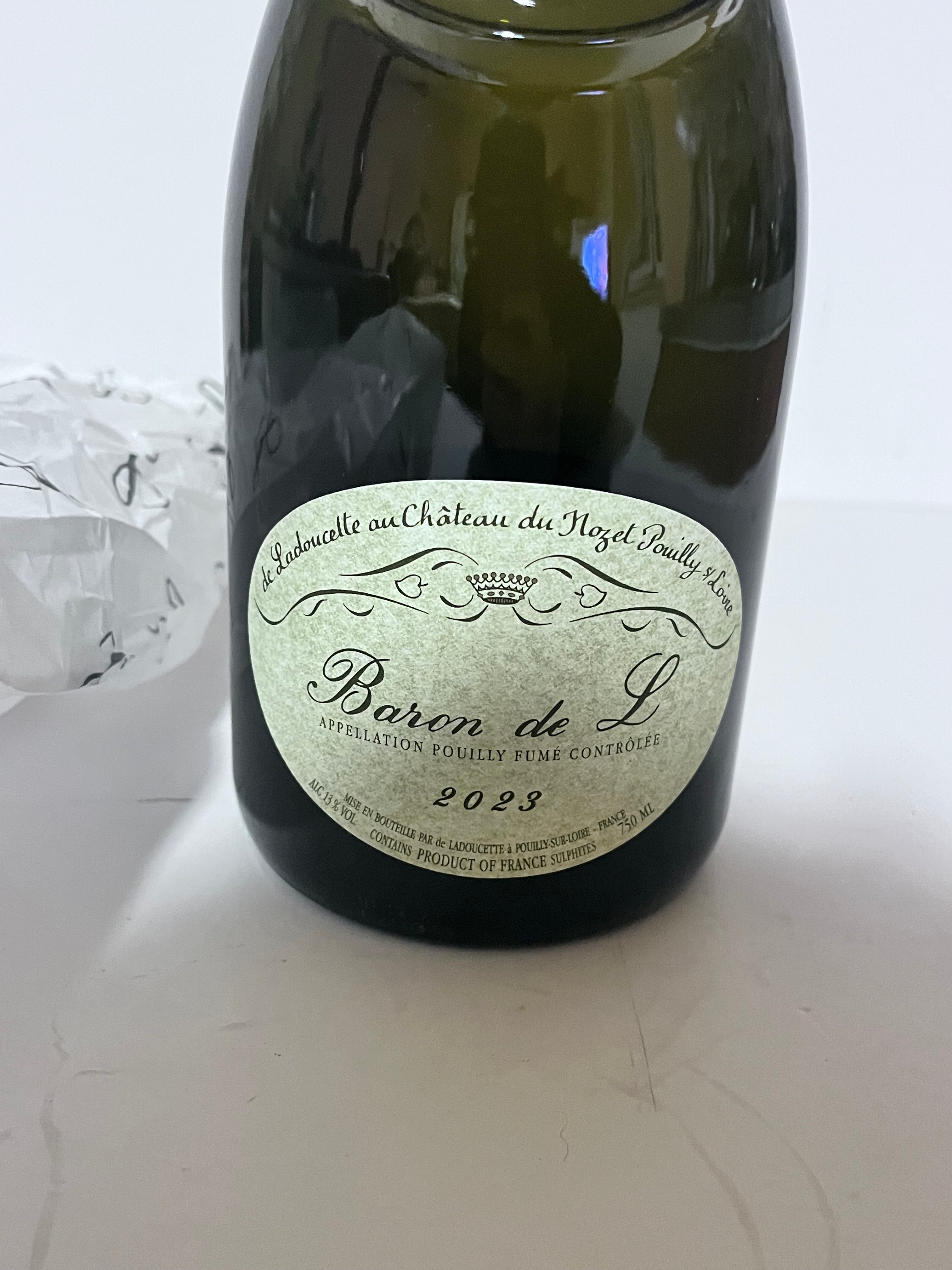 BARON DE L POUILLY-FUMÉ 2023 LADOUCETTE 0,75L BOTTIGLIA ICONICA