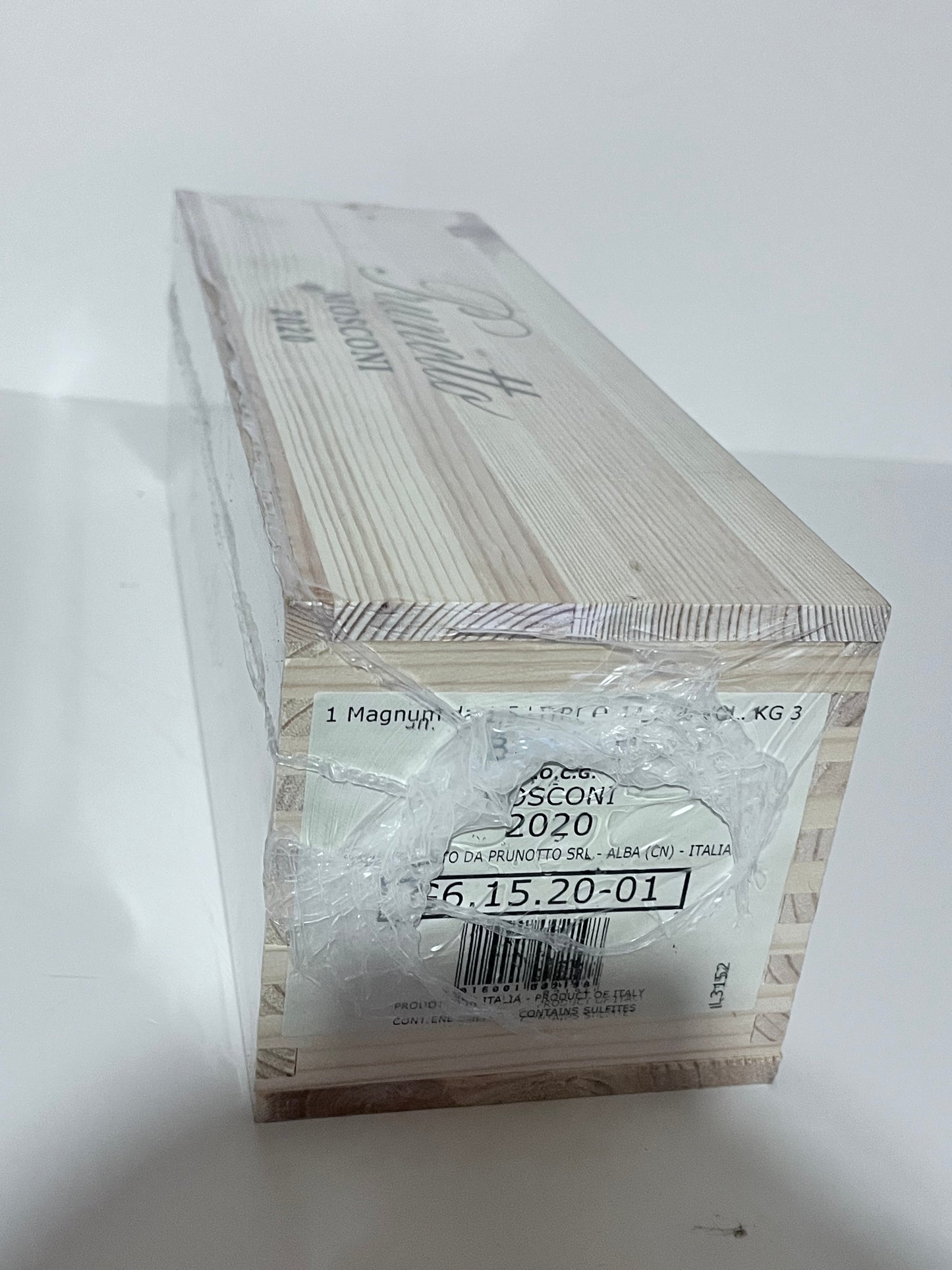 PRUNOTTO BAROLO MOSCONI 2020 MAGNUM 1,5L CASSA LEGNO ORIGINALE