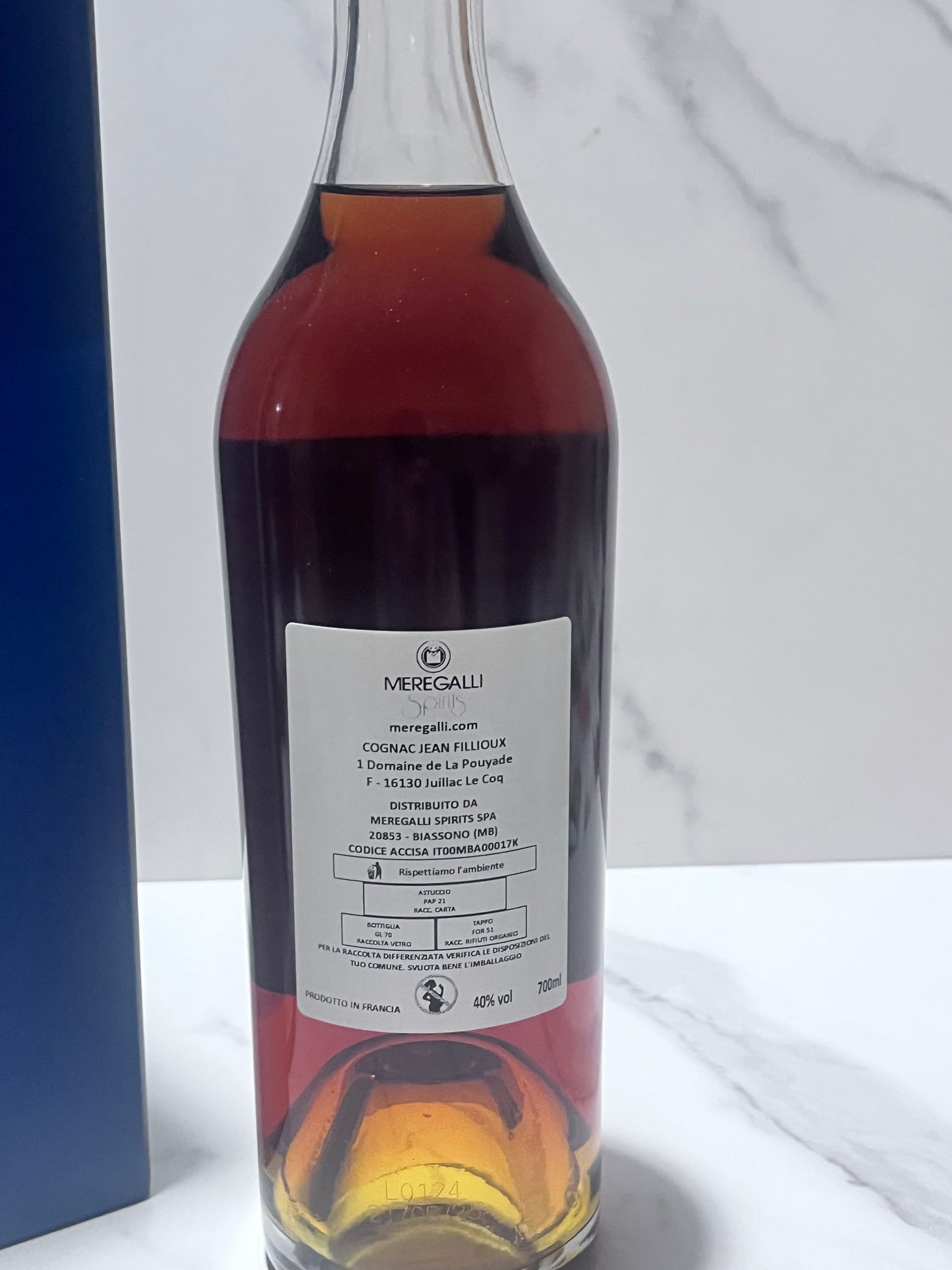 JEAN FILLIOUX COGNAC GRANDE CHAMPAGNE RISERVA DI FAMIGLIA