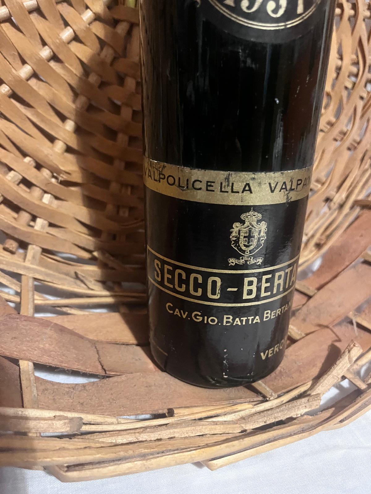 AMARONE BERTANI 1957