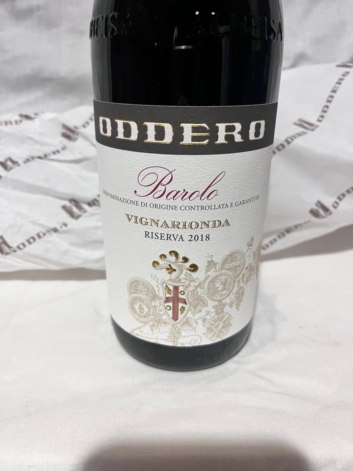 Barolo Vignarionda Riserva 2018 75 cl Oddero
