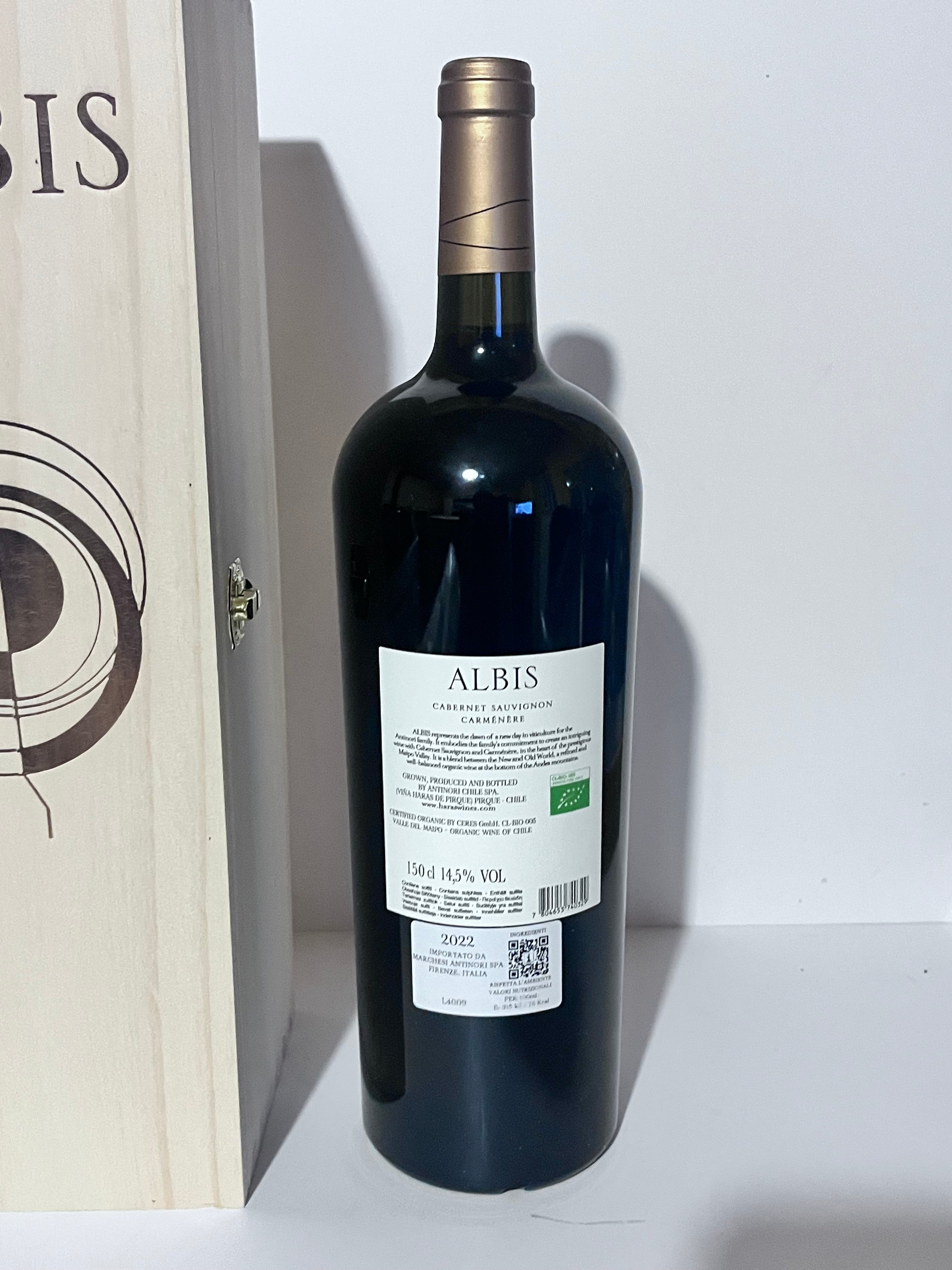ALBIS 2022 CABERNET SAUVIGNON CARMENERE MAGNUM 1,5L HARAS DE PIRQUE CHILE