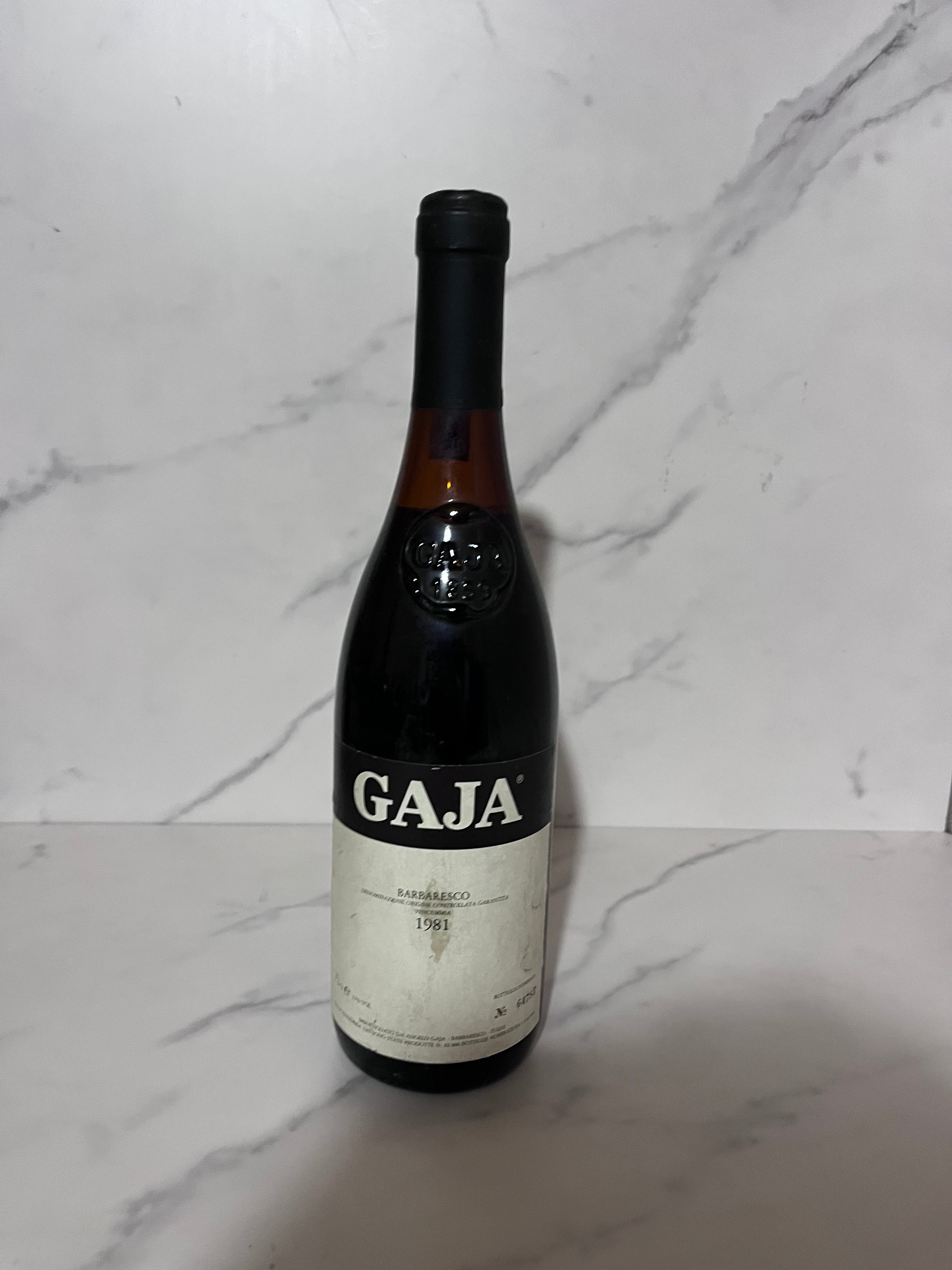GAJA BARBARESCO 1981