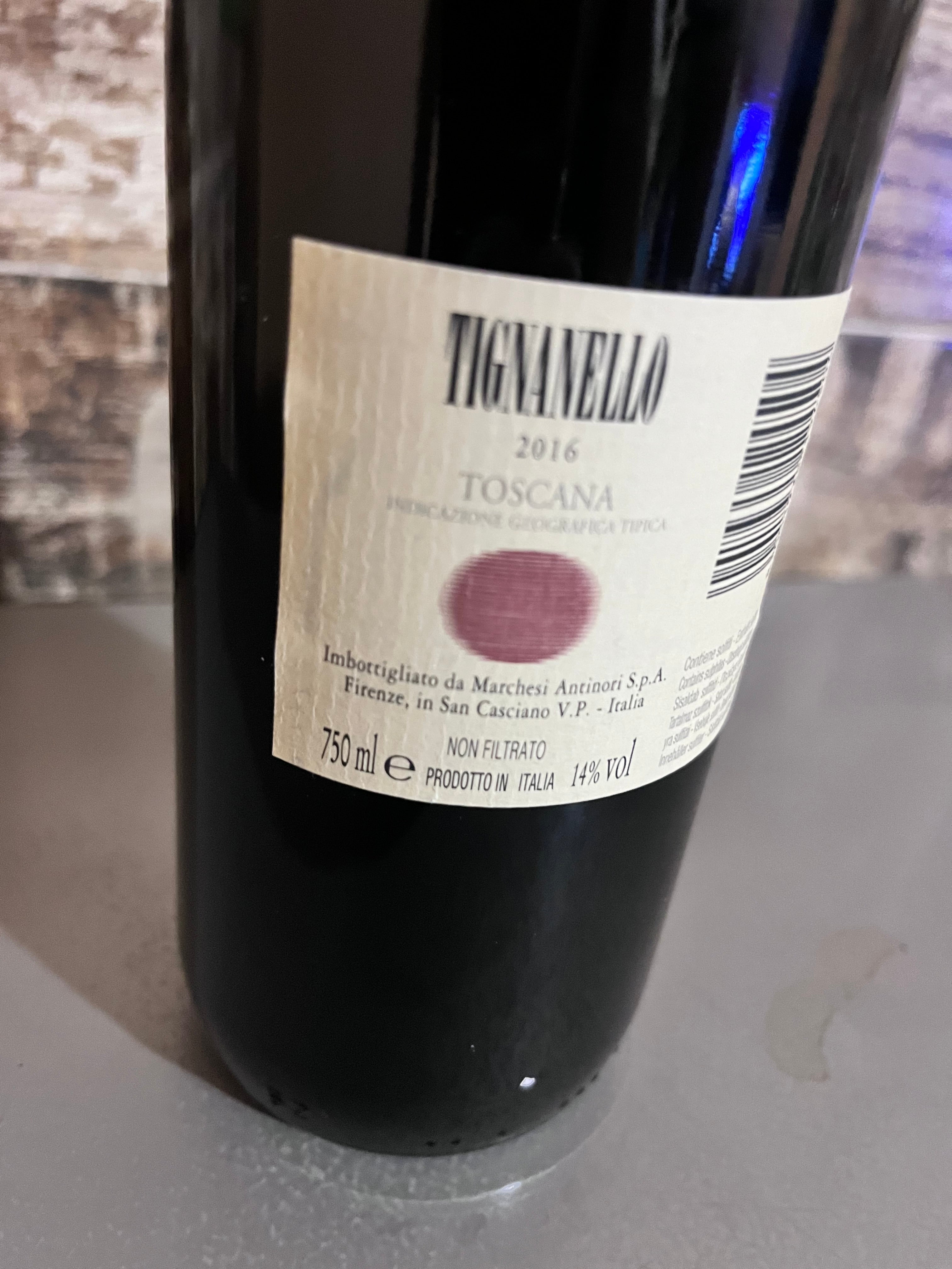 TIGNANELLO 2016 ANTINORI
