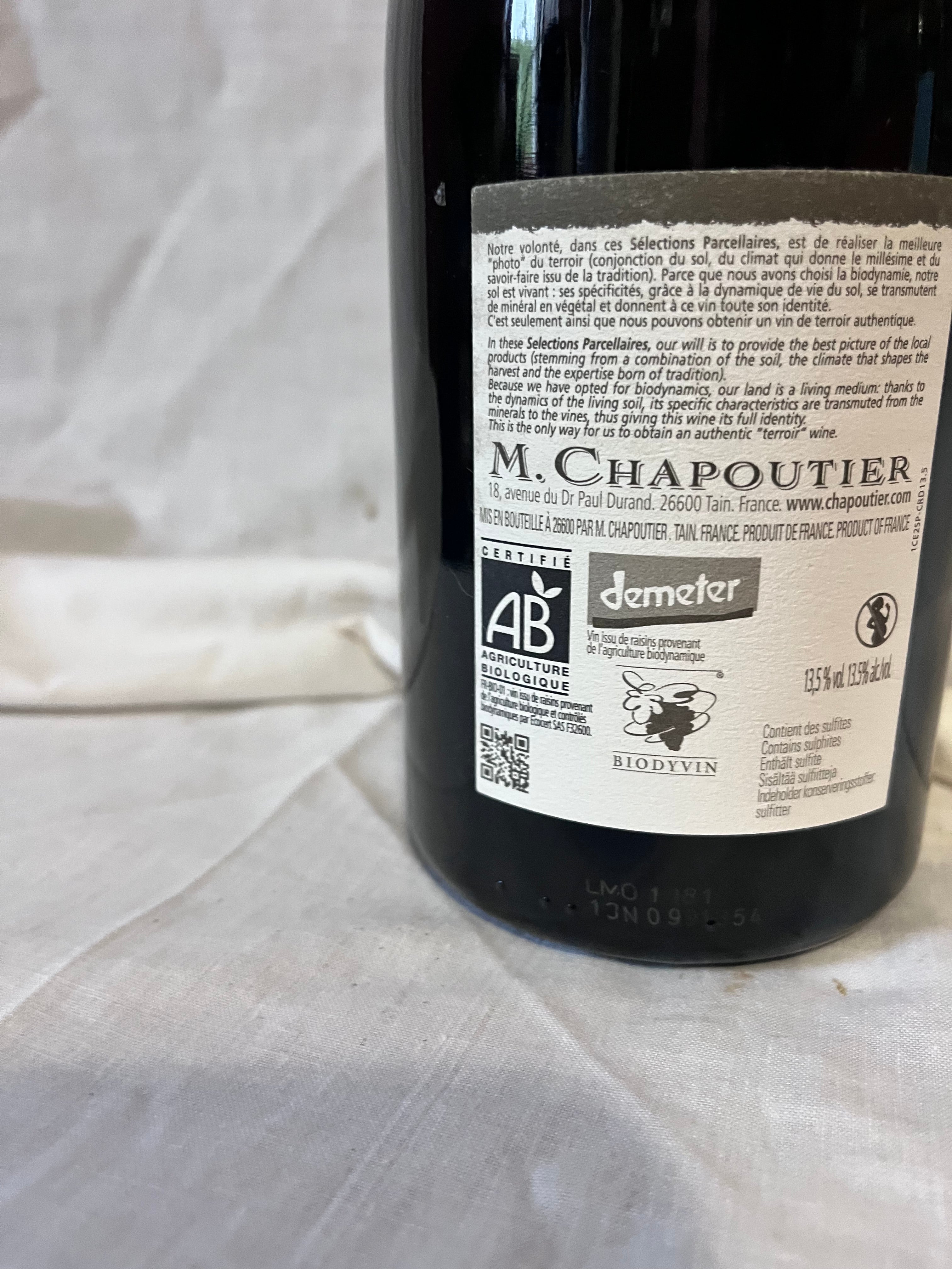 CHAPOUTIER ERMITAGE L’ERMITE 2011